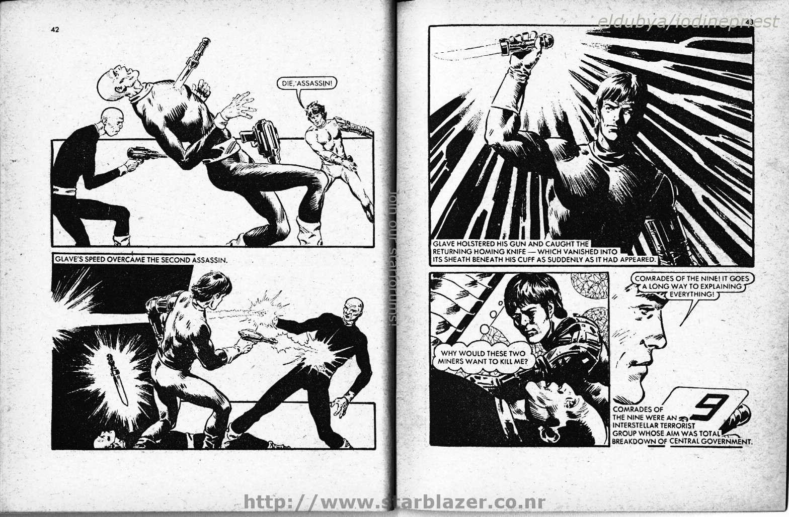 Read online Starblazer comic -  Issue #64 - 23