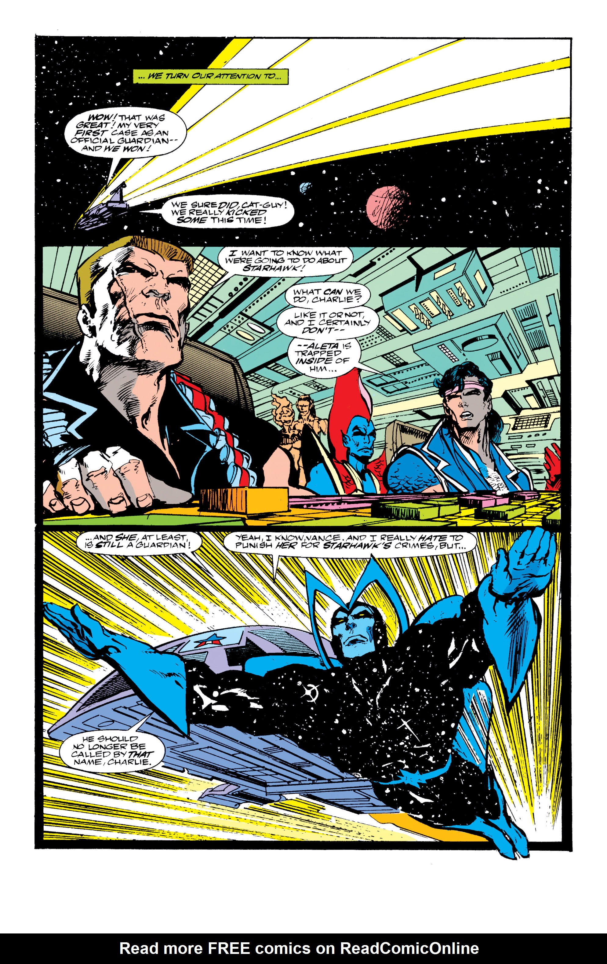 Read online Guardians of the Galaxy (1990) comic -  Issue # _TPB Guardians of the Galaxy by Jim Valentino 3 (Part 1) - 64