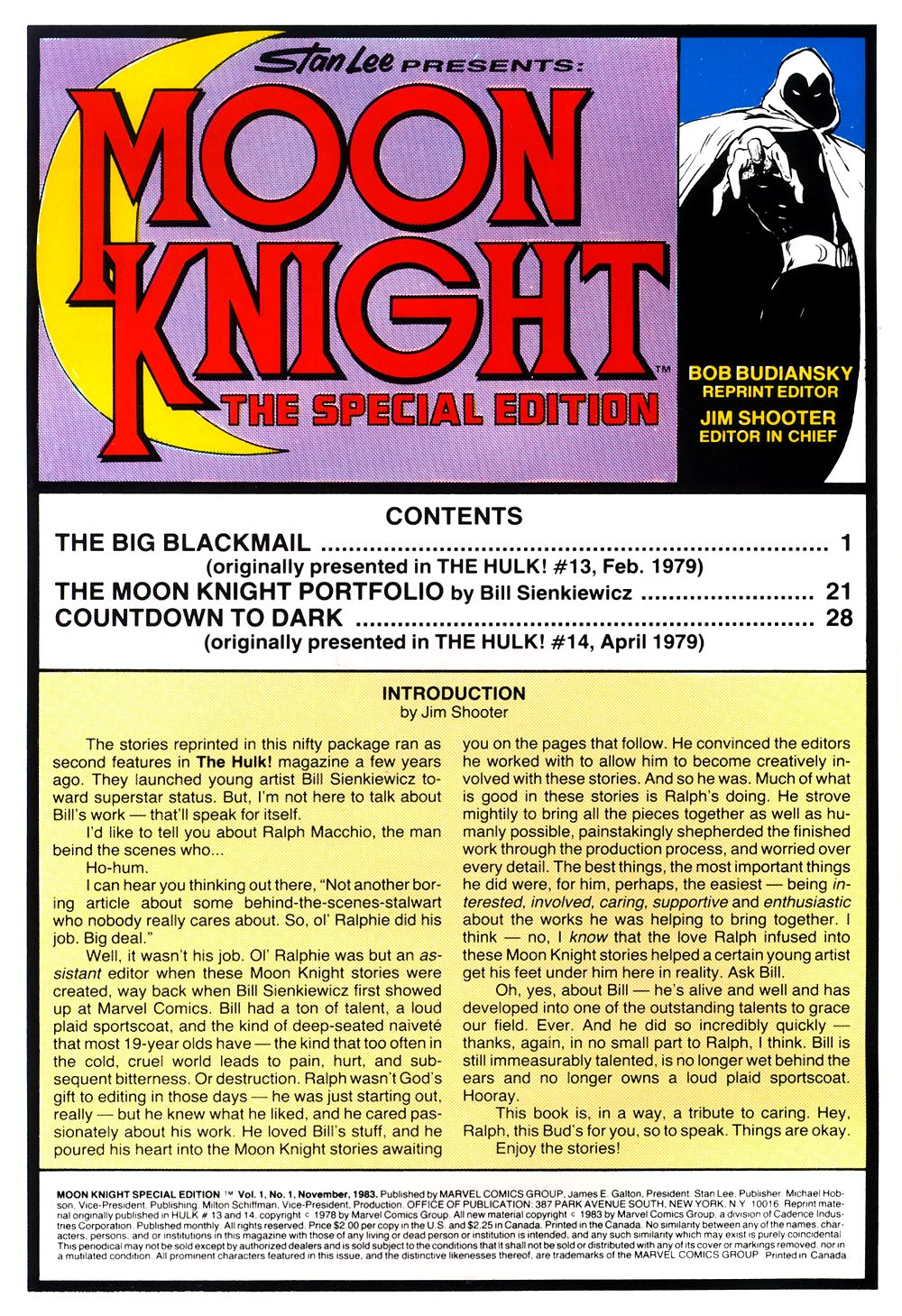 Read online Moon Knight Special Edition comic -  Issue #1 - 3
