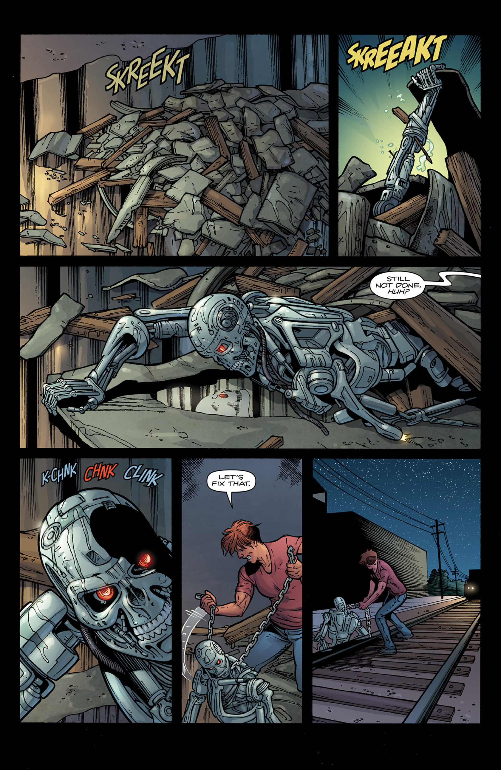 Read online The Terminator: Enemy of My Enemy comic -  Issue #6 - 22