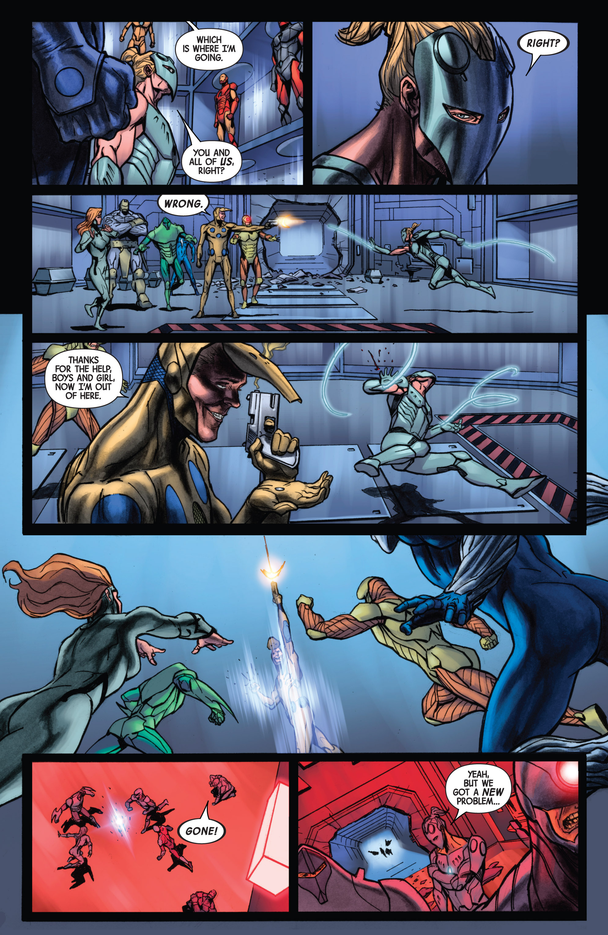 Read online Infinity: Heist comic -  Issue #3 - 13