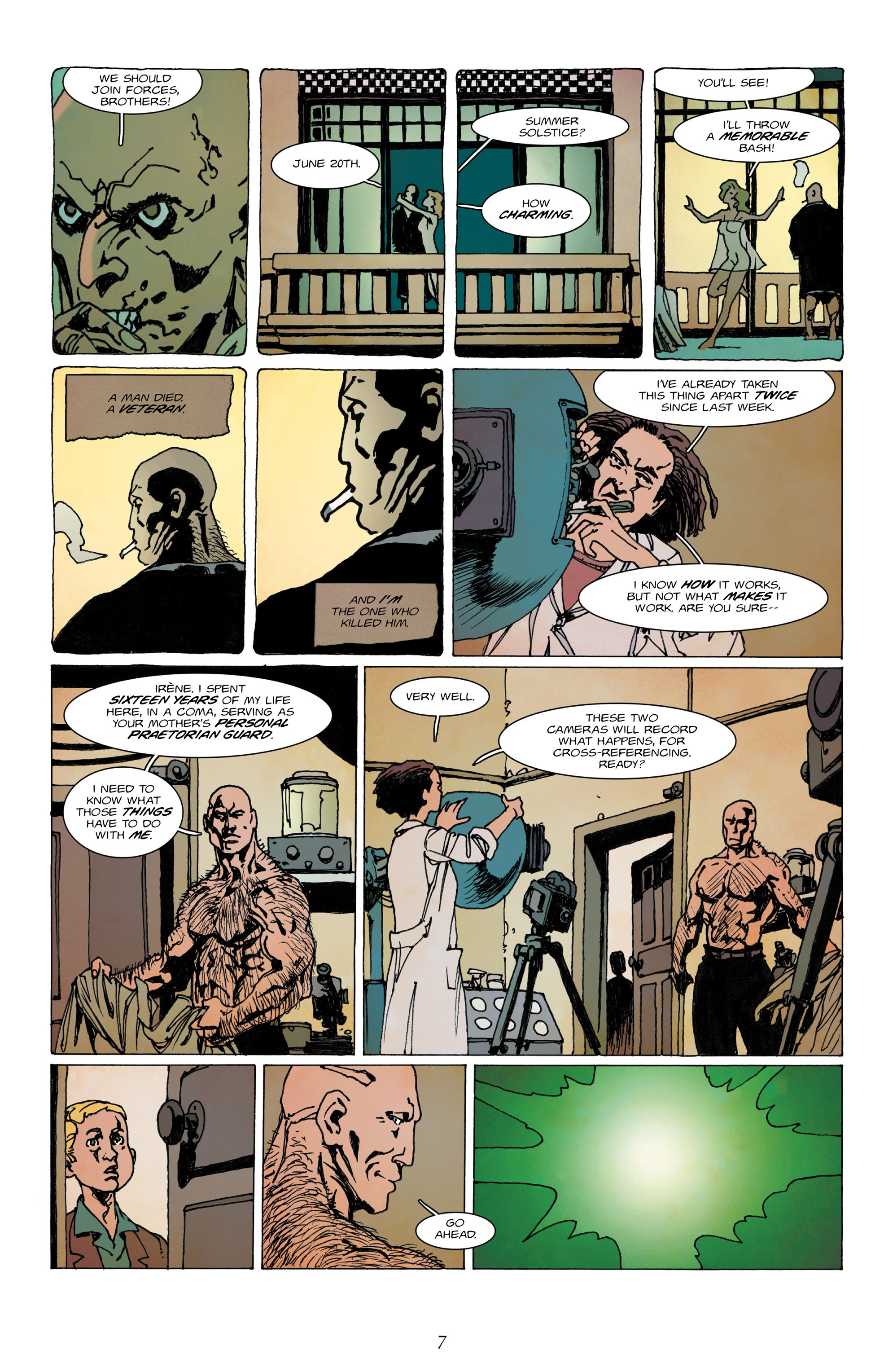 Read online The Chimera Brigade comic -  Issue #3 - 9