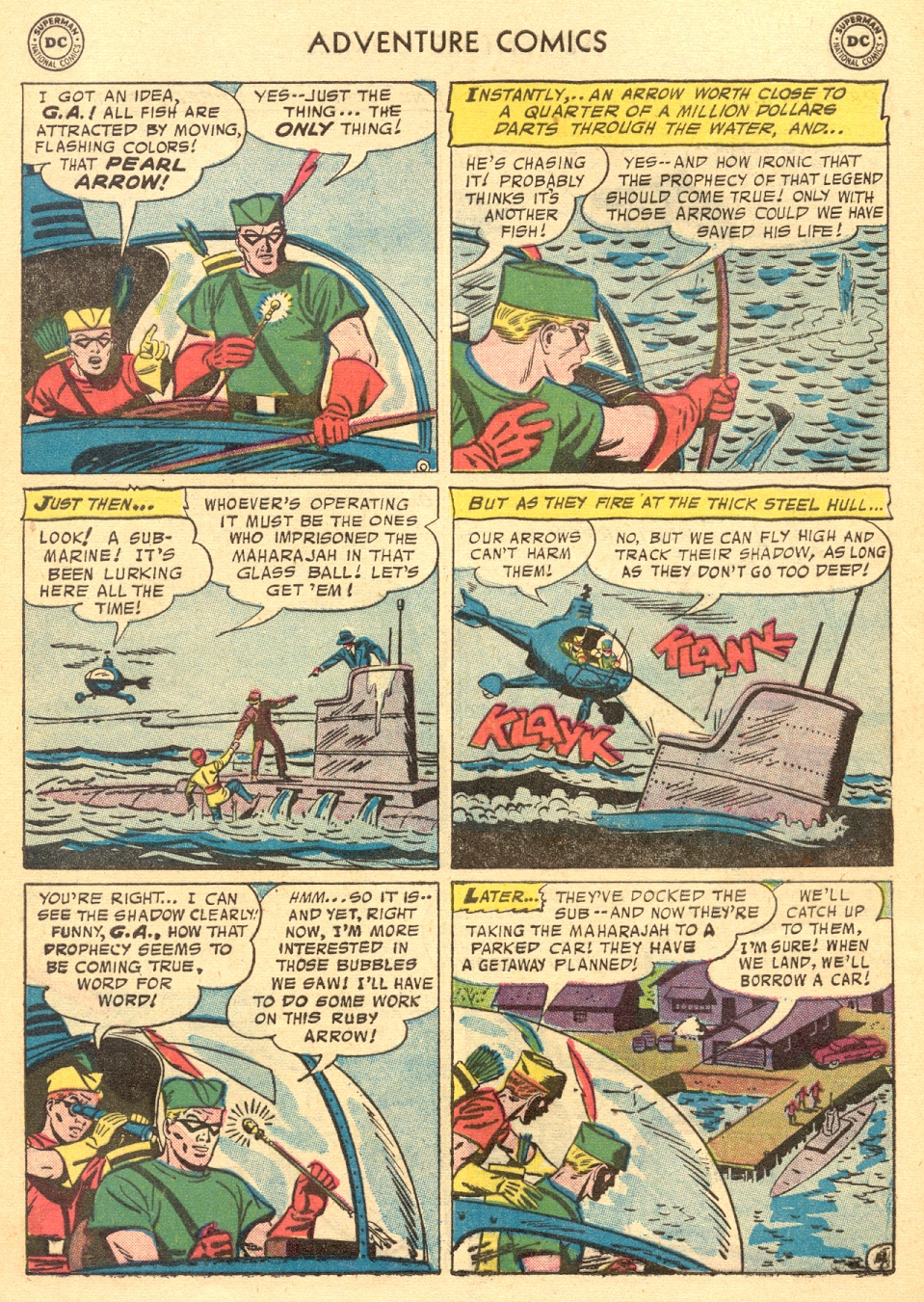 Read online Adventure Comics (1938) comic -  Issue #243 - 29