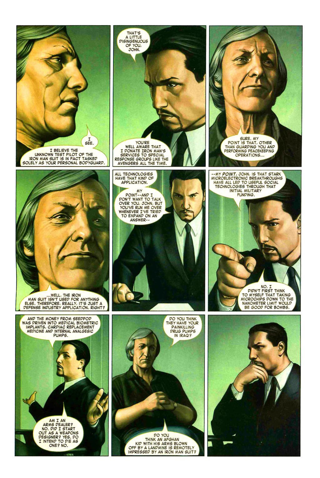 Read online The Invincible Iron Man (2007) comic -  Issue #1 - 19