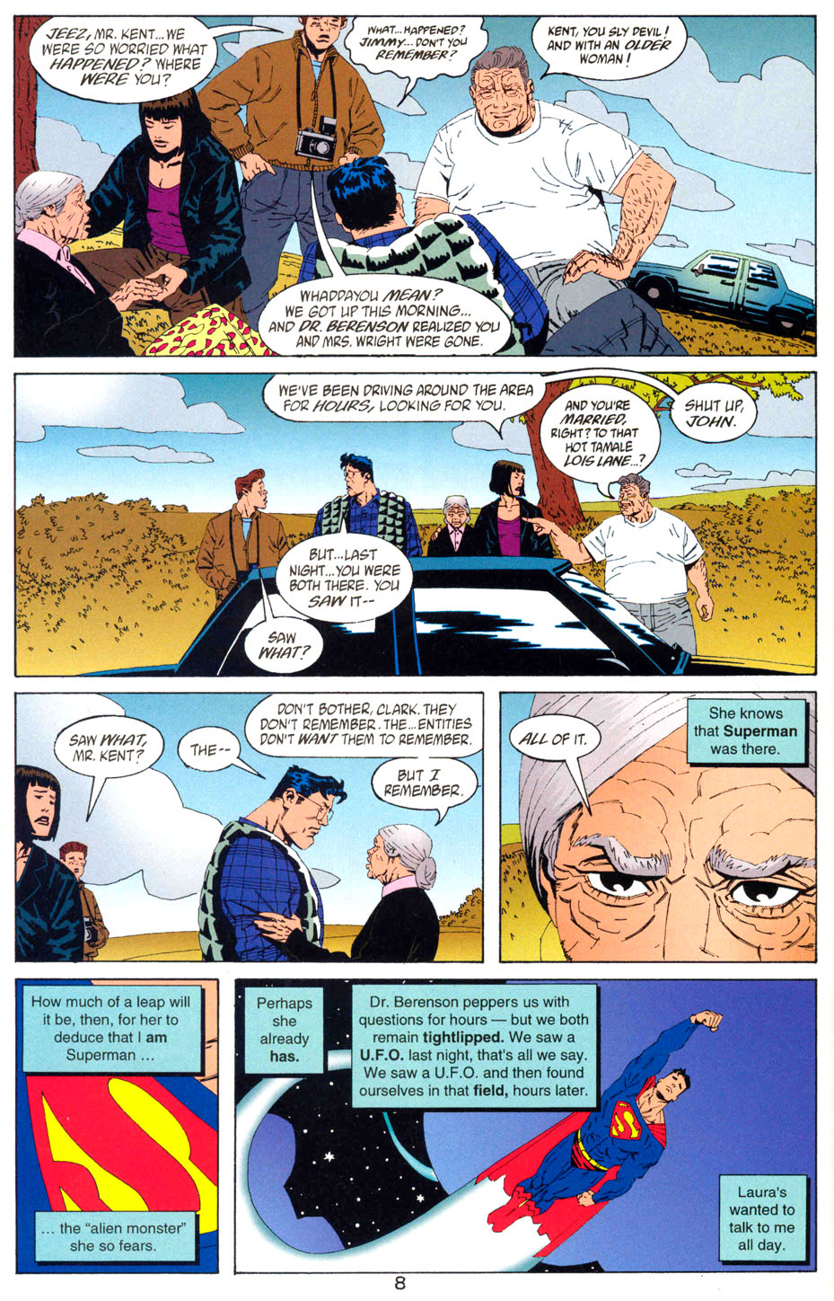 Read online Superman: The Kansas Sighting comic -  Issue #2 - 10