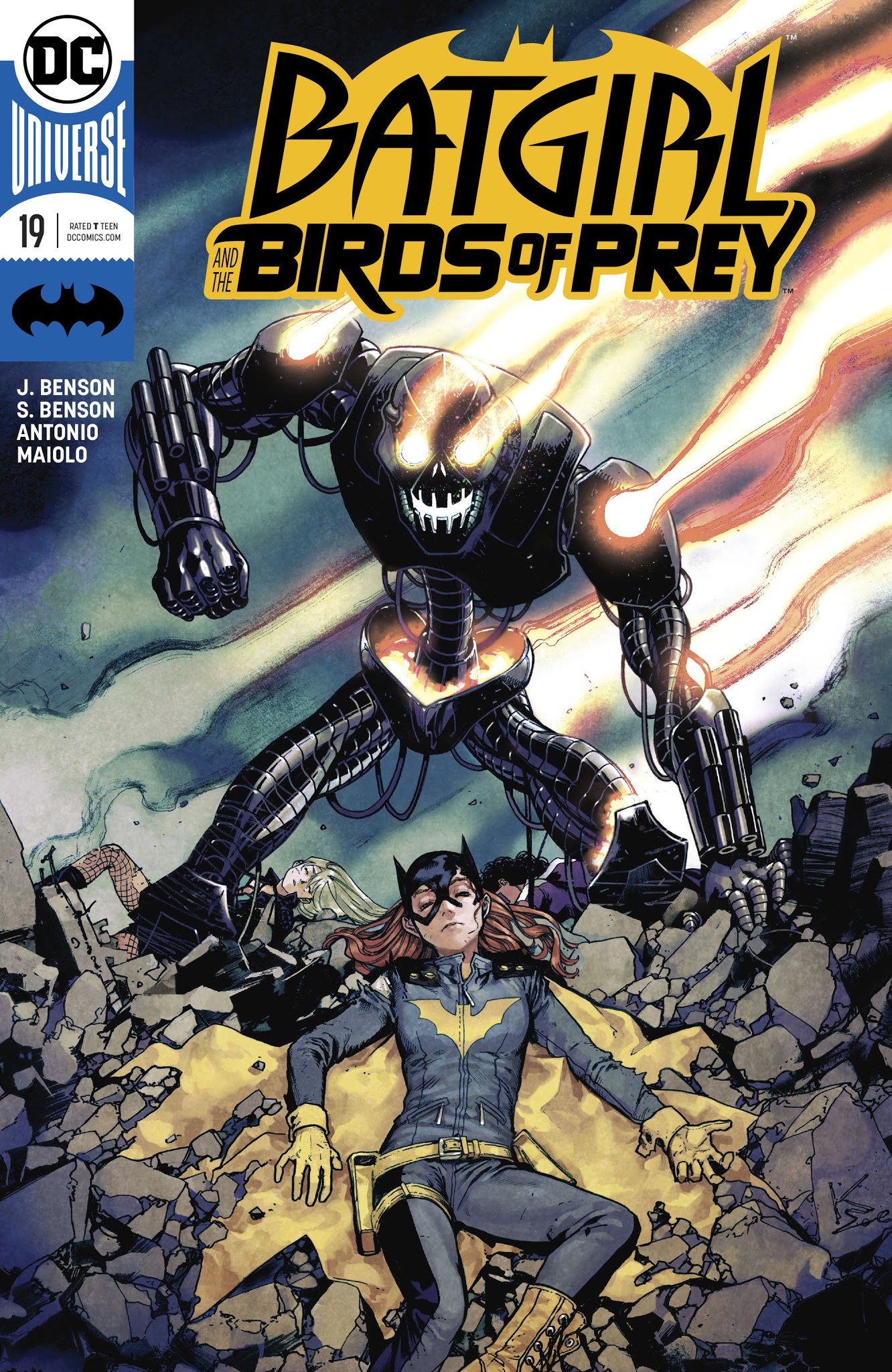 Read online Batgirl and the Birds of Prey comic -  Issue #19 - 2