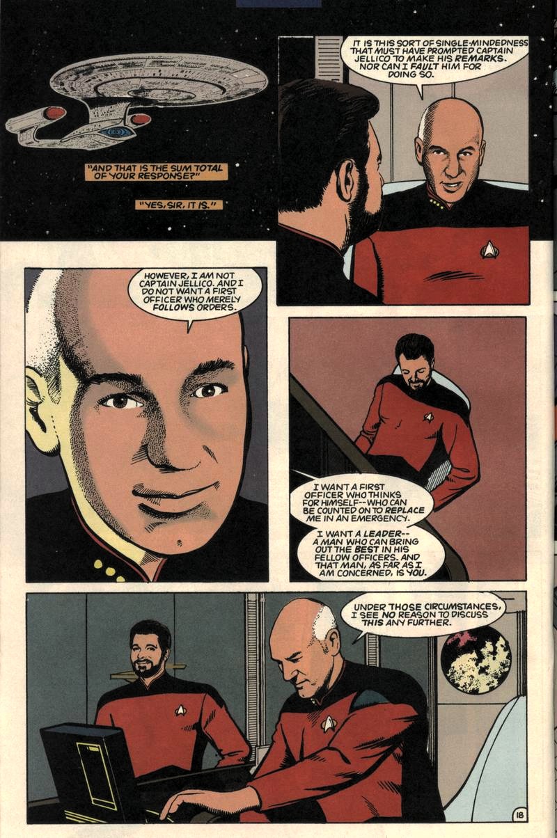 Read online Star Trek: The Next Generation (1989) comic -  Issue #55 - 19