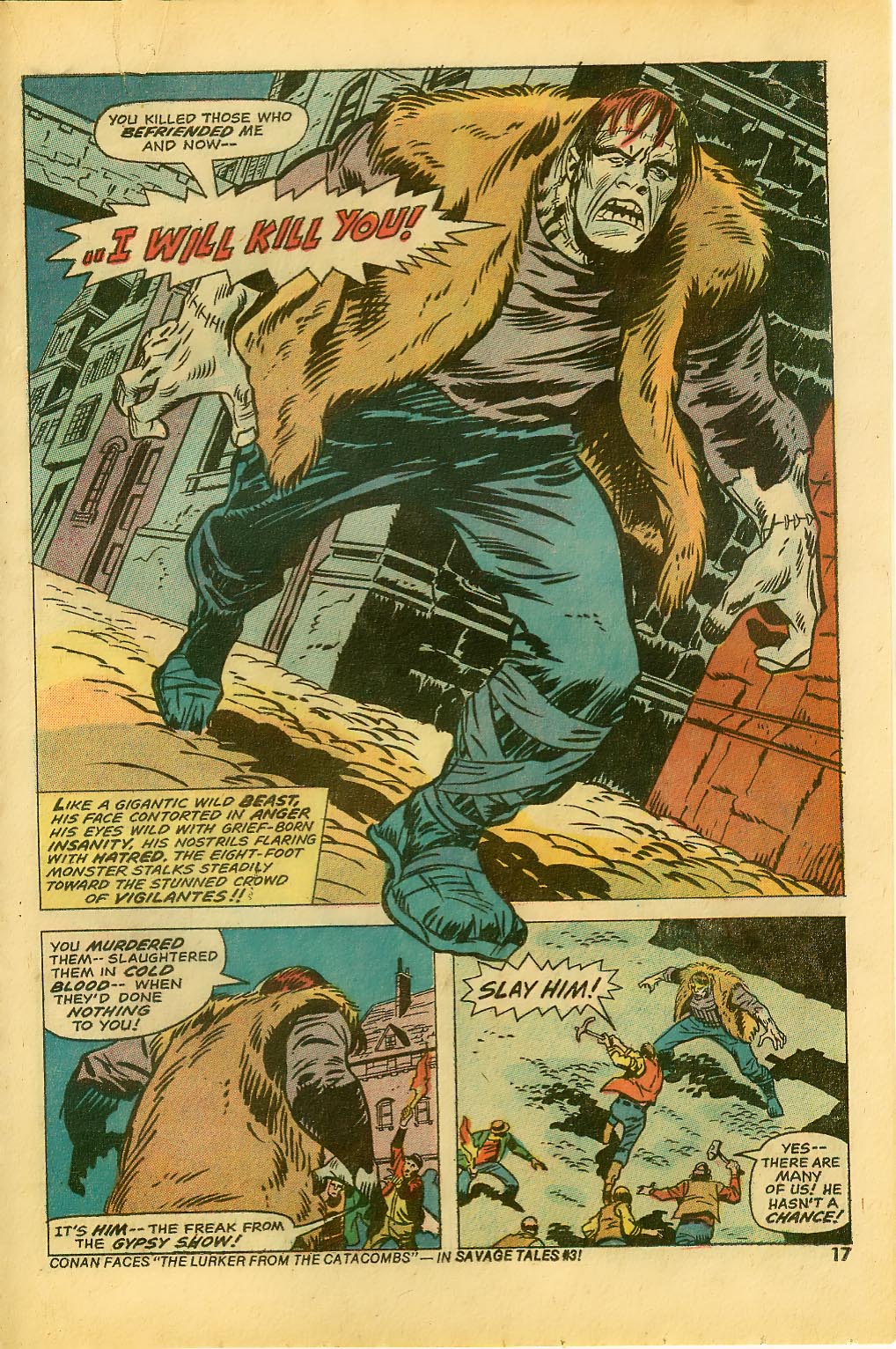 Read online Frankenstein (1973) comic -  Issue #8 - 12