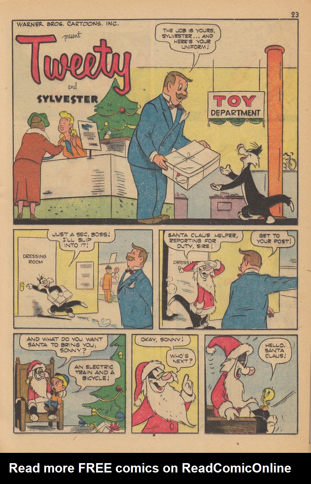 Read online Bugs Bunny's Christmas Funnies comic -  Issue # TPB 5 - 25