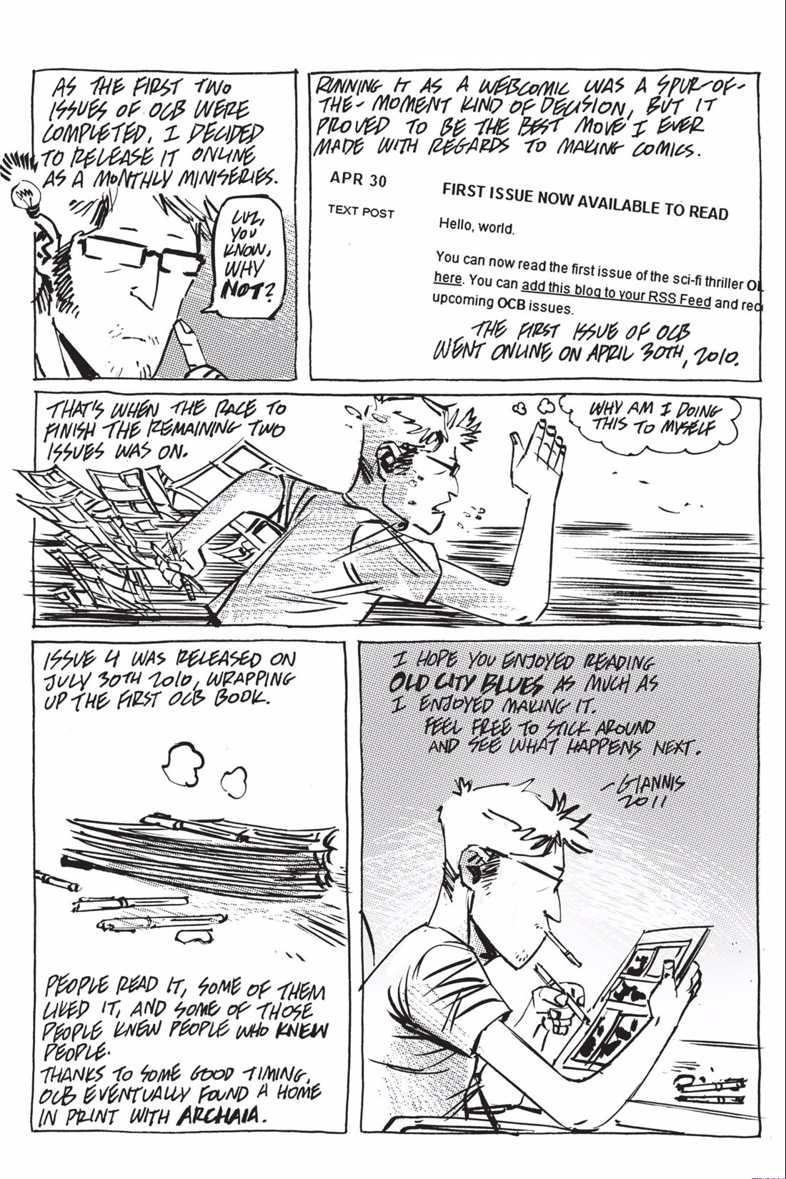 Read online Old City Blues comic -  Issue # TPB - 125