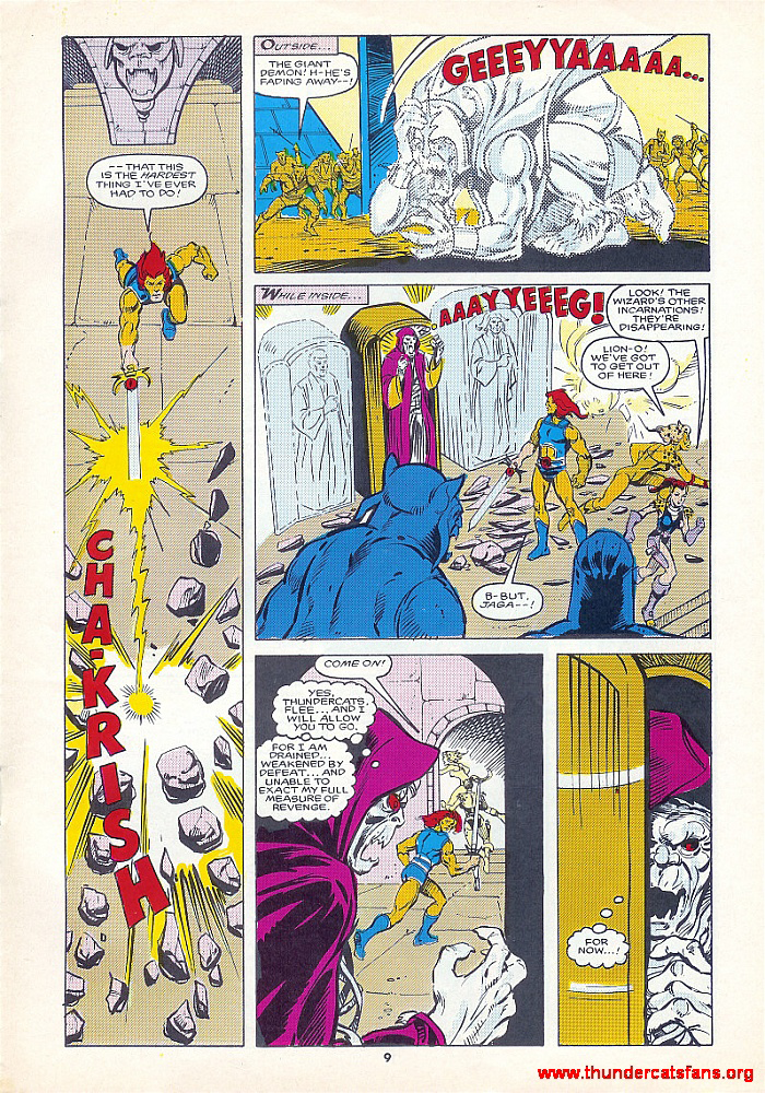 Read online ThunderCats (1987) comic -  Issue #8 - 9