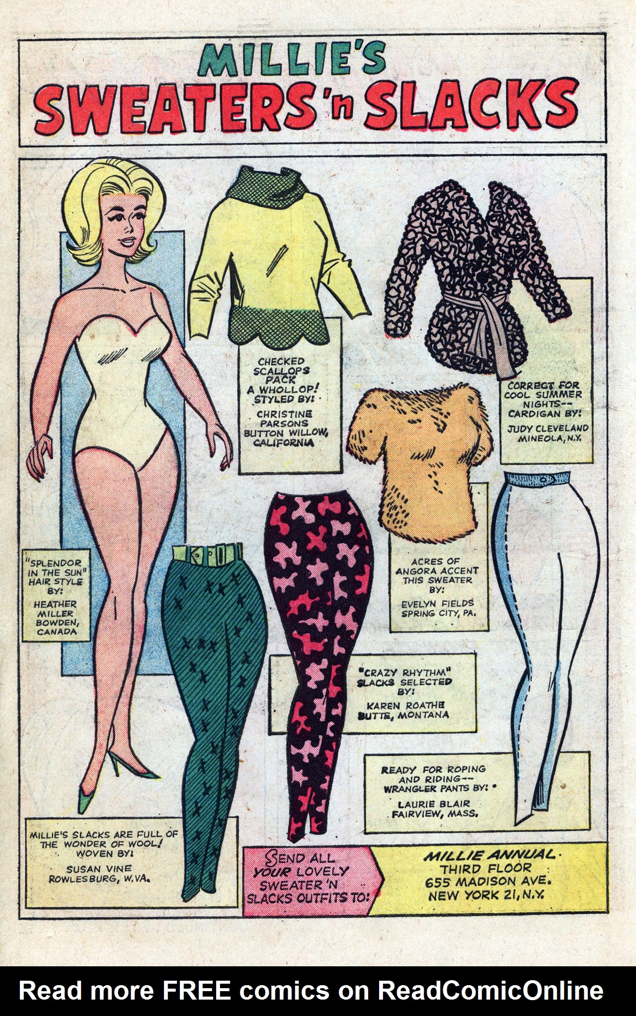 Read online Millie the Model comic -  Issue # Annual 3 - 14