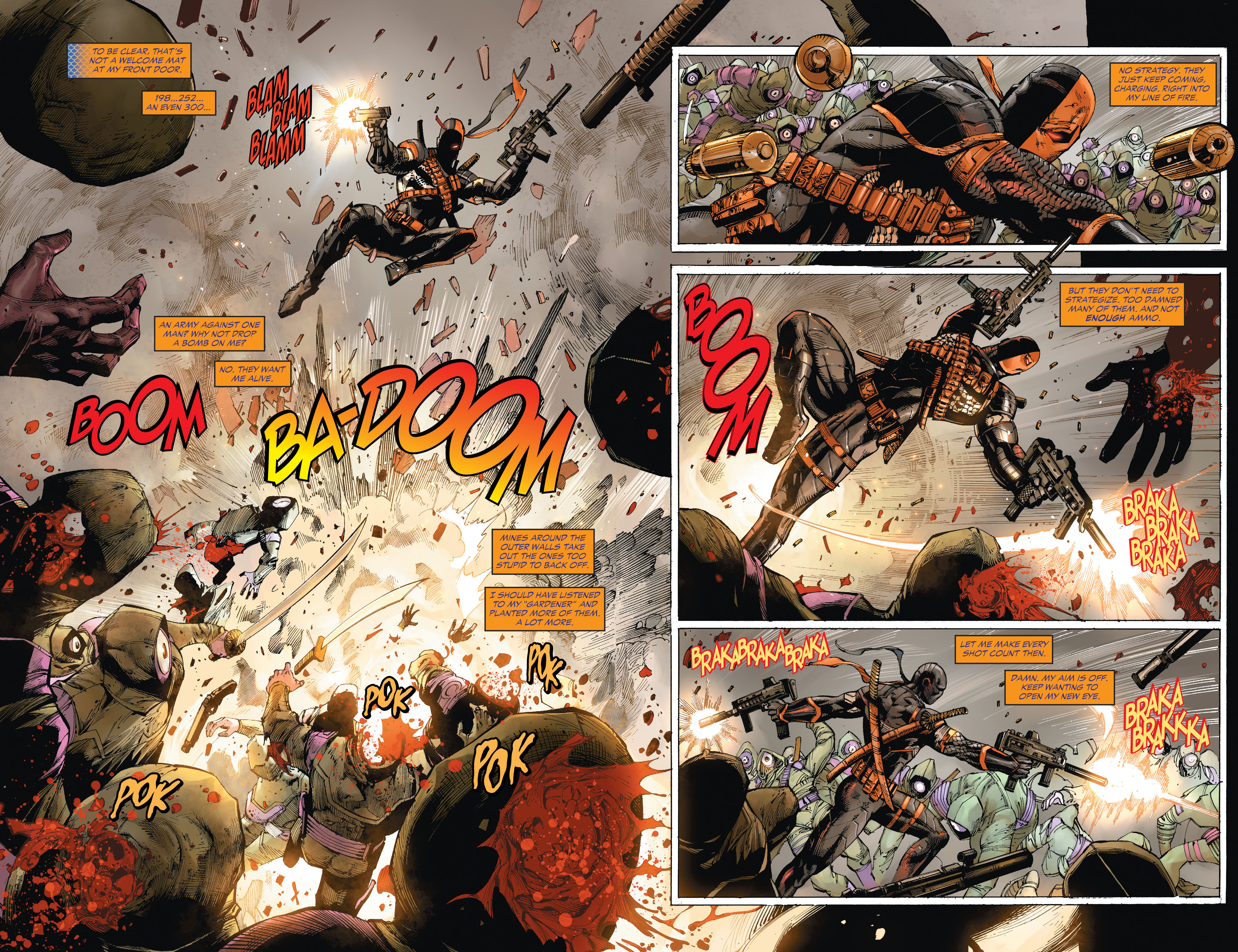 Read online Deathstroke: Gods of War comic -  Issue # TPB - 30