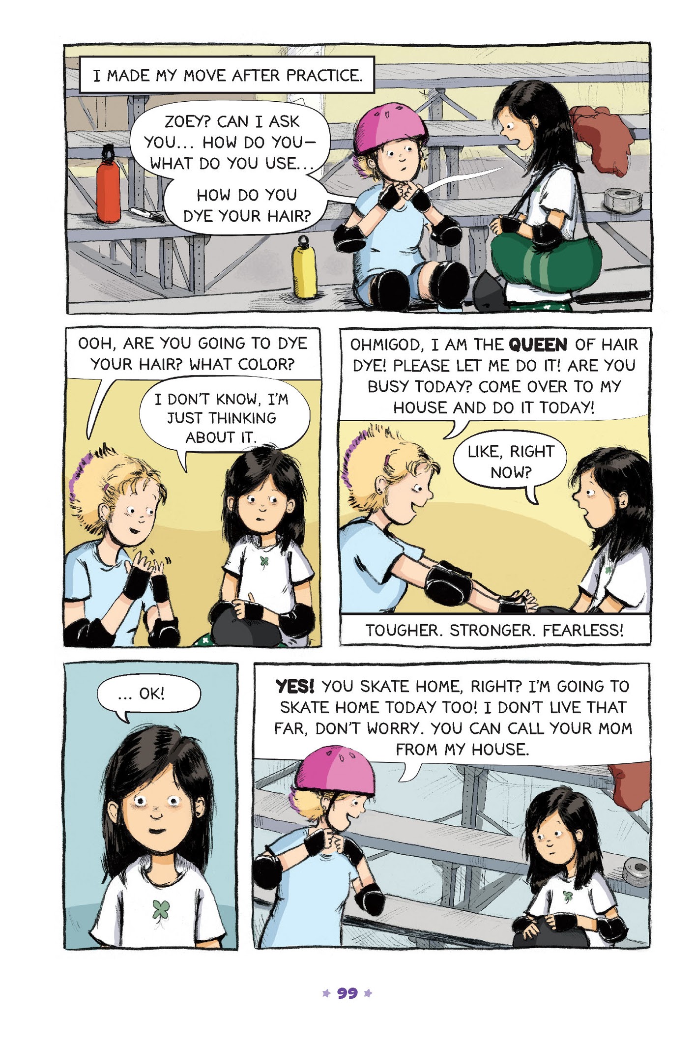 Read online Roller Girl comic -  Issue # TPB (Part 1) - 96