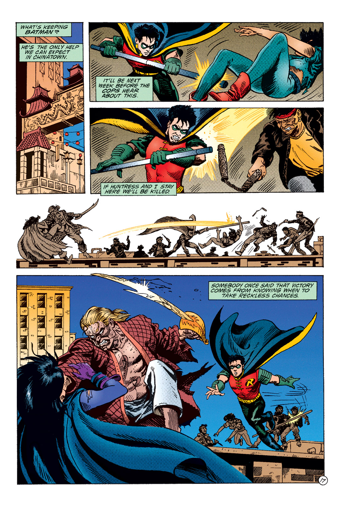 Read online Robin (1993) comic -  Issue #17 - 18
