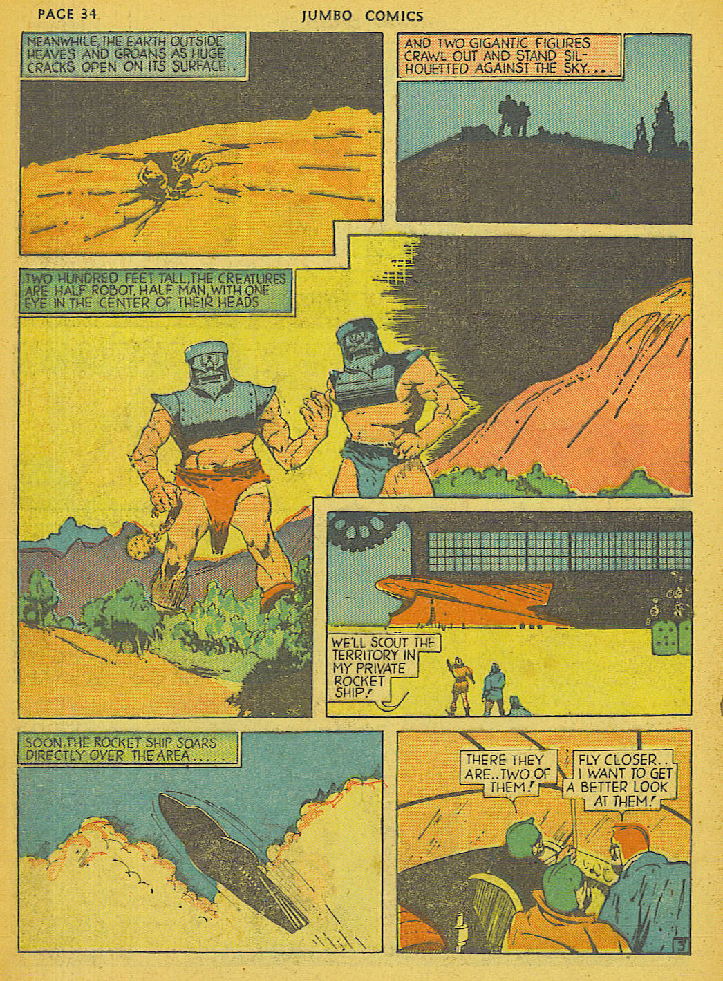 Read online Jumbo Comics comic -  Issue #14 - 36
