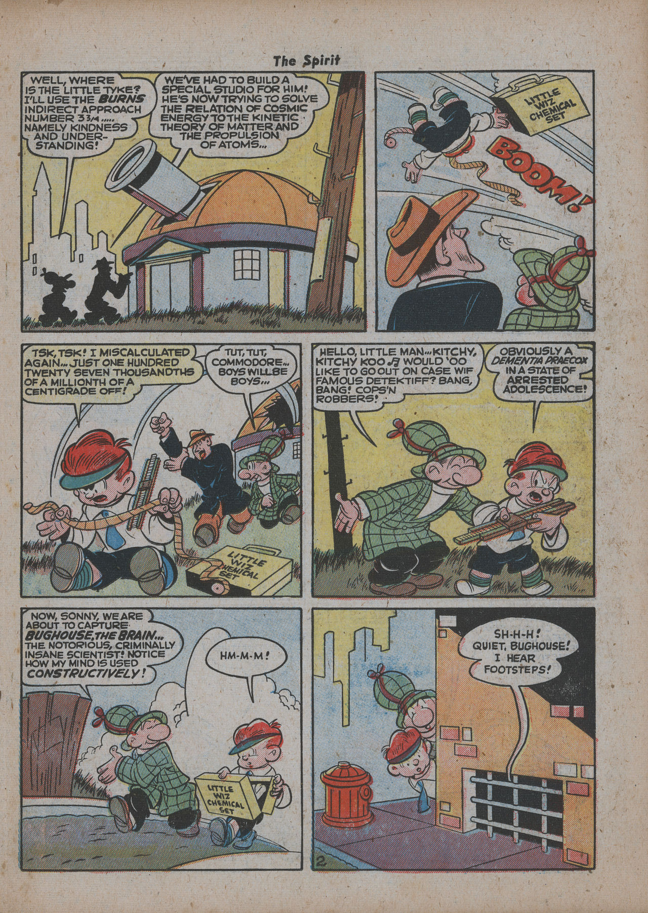 Read online The Spirit (1944) comic -  Issue #18 - 19