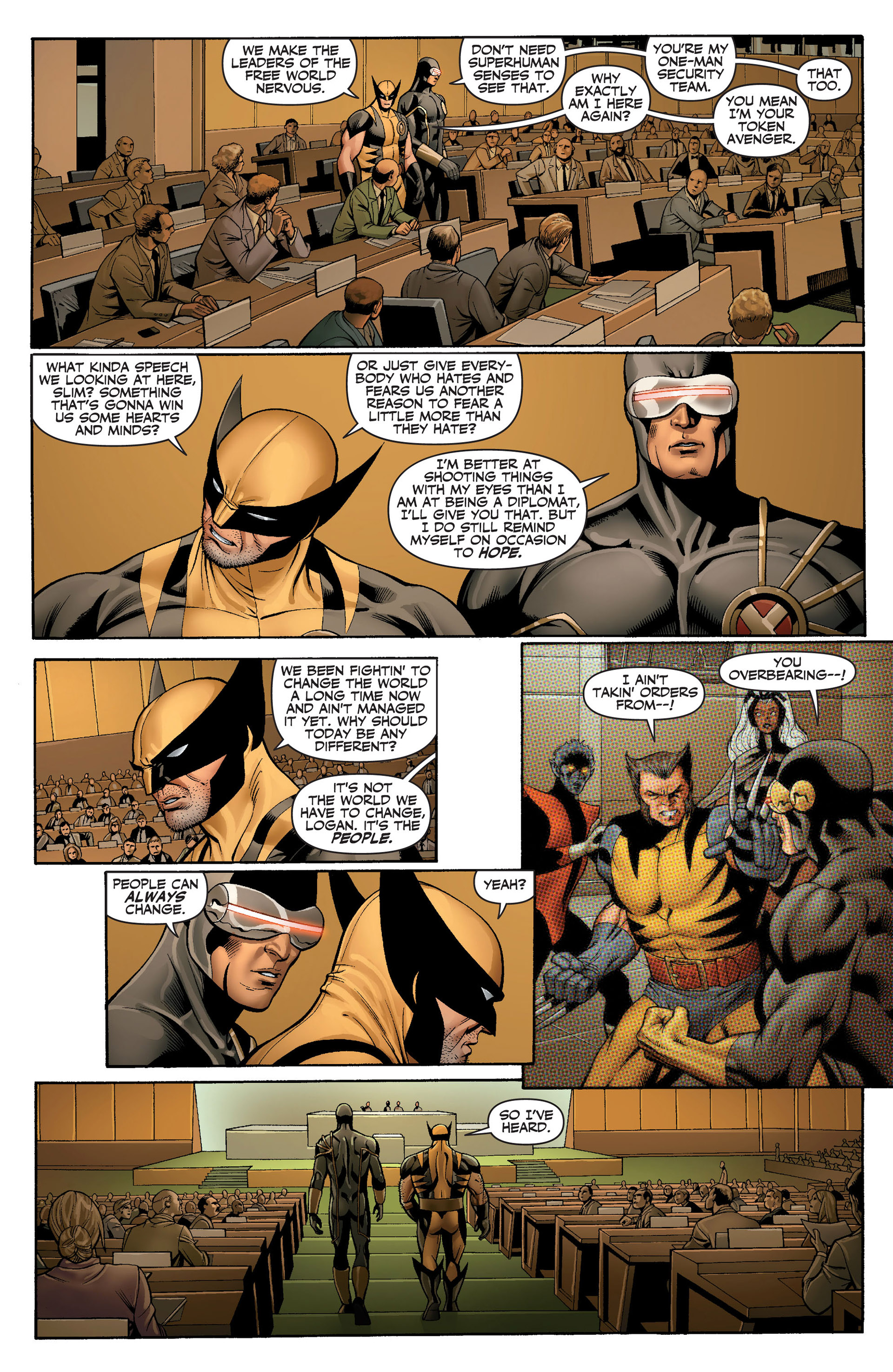 Read online X-Men: Schism comic -  Issue #1 - 8