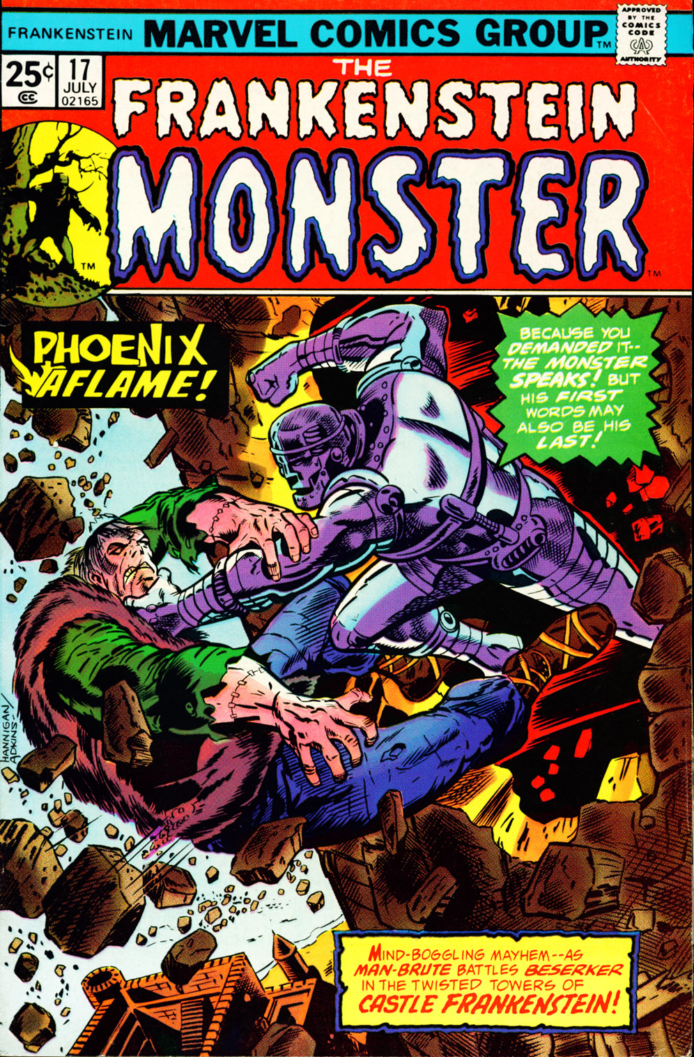 Frankenstein (1973) issue 17 - Page 1