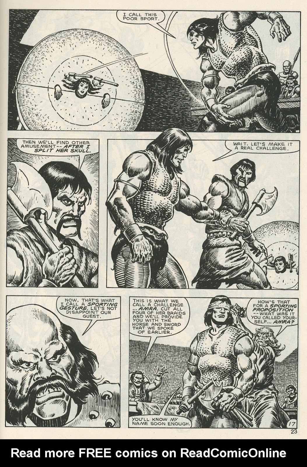 The Savage Sword Of Conan issue 119 - Page 22