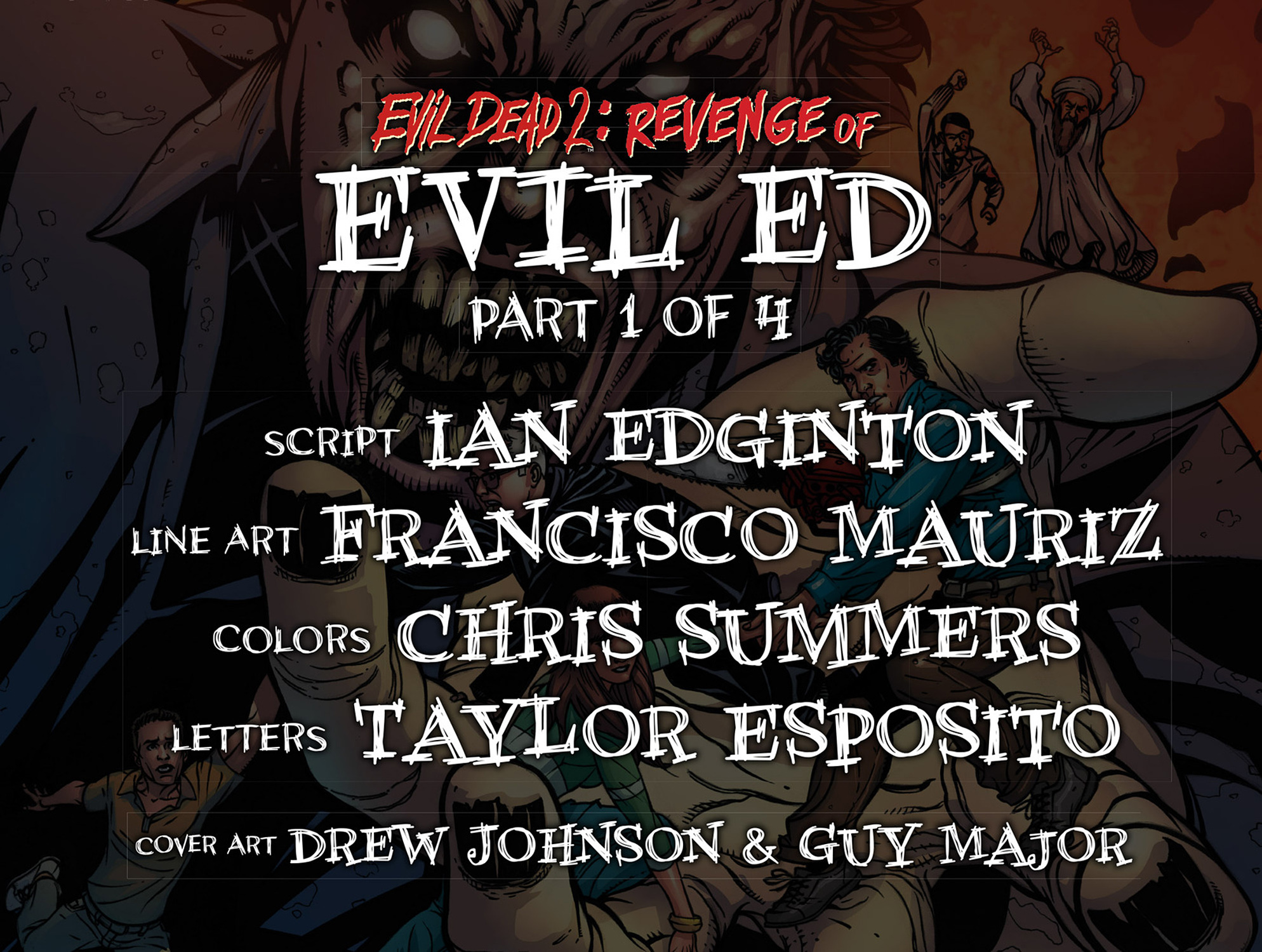 Read online Evil Dead 2: Revenge of Evil Ed comic -  Issue #1 - 2