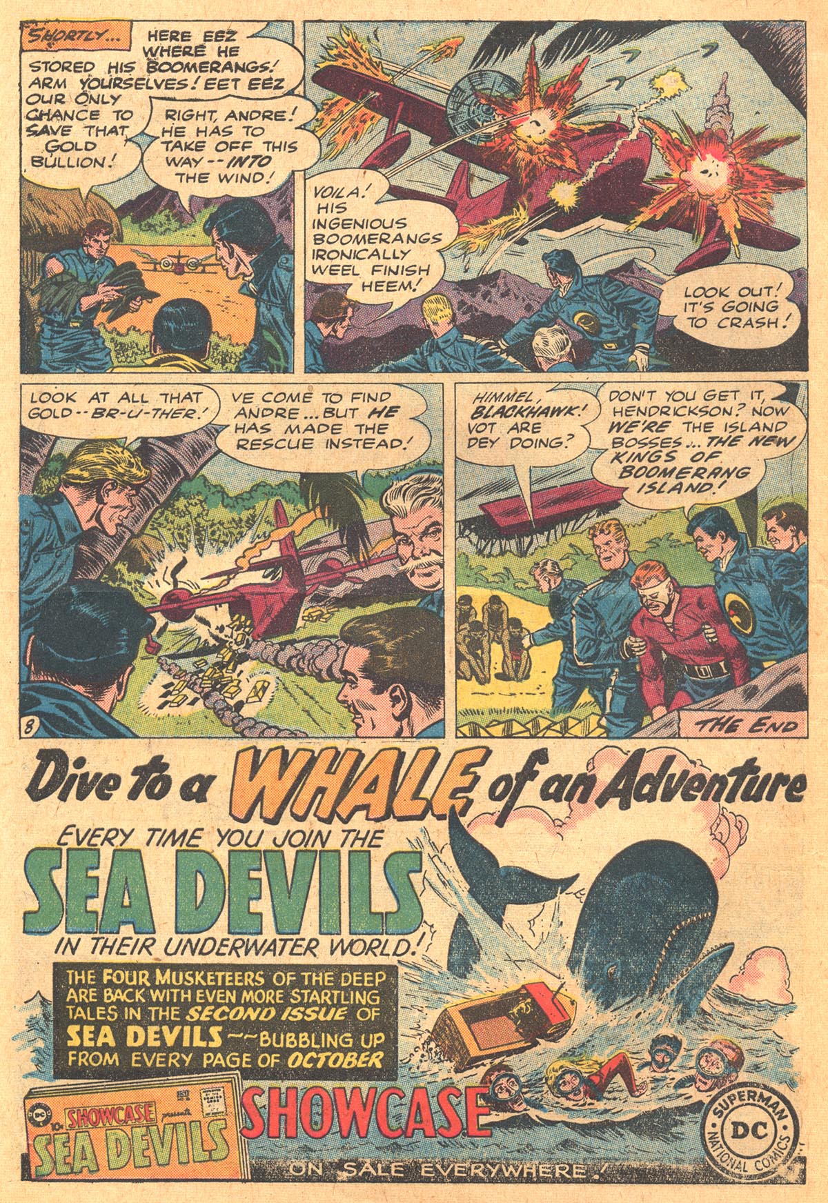 Read online Blackhawk (1957) comic -  Issue #153 - 11