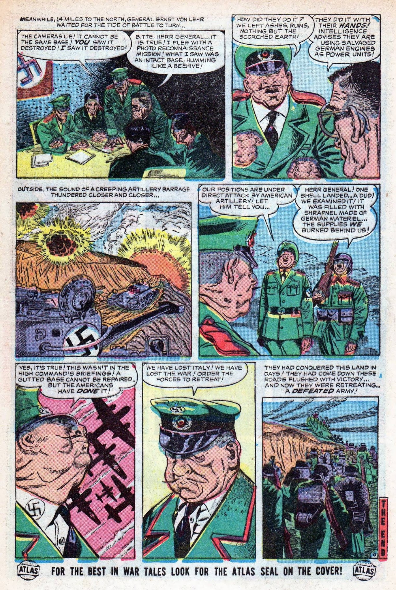 Read online War Comics comic -  Issue #36 - 16