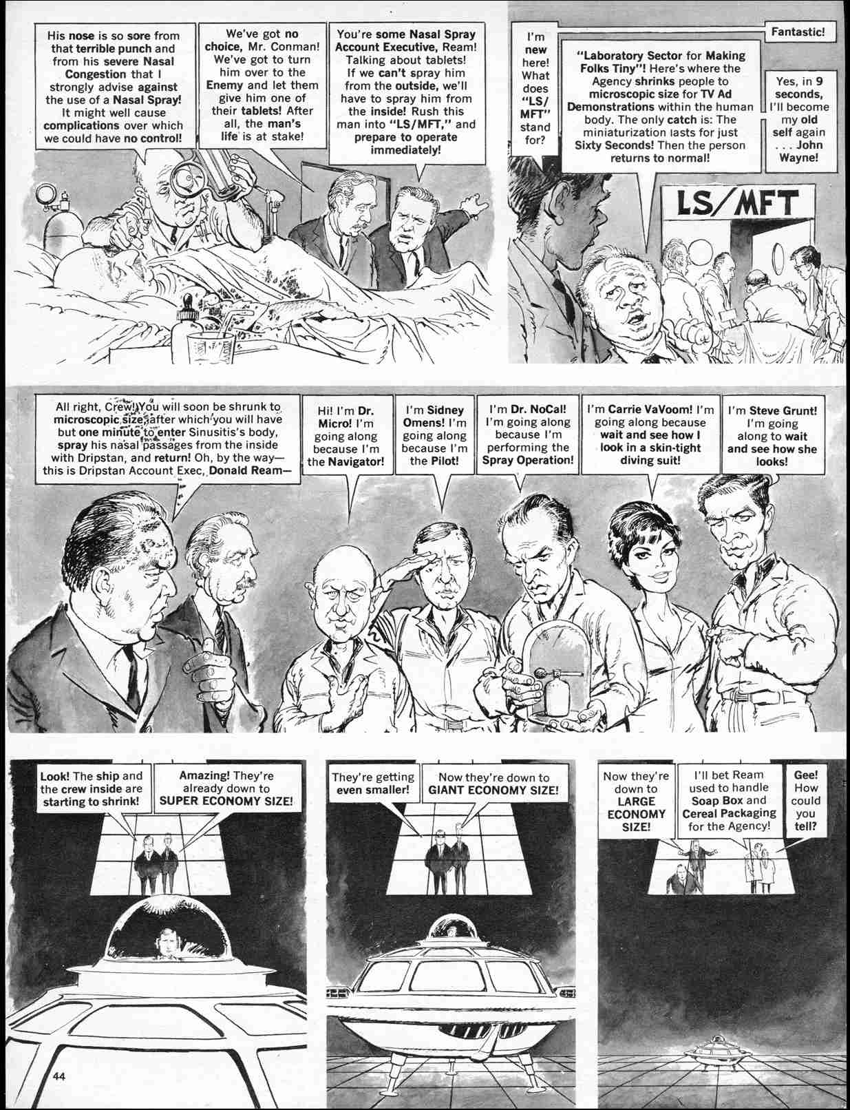 Read online MAD comic -  Issue #110 - 46