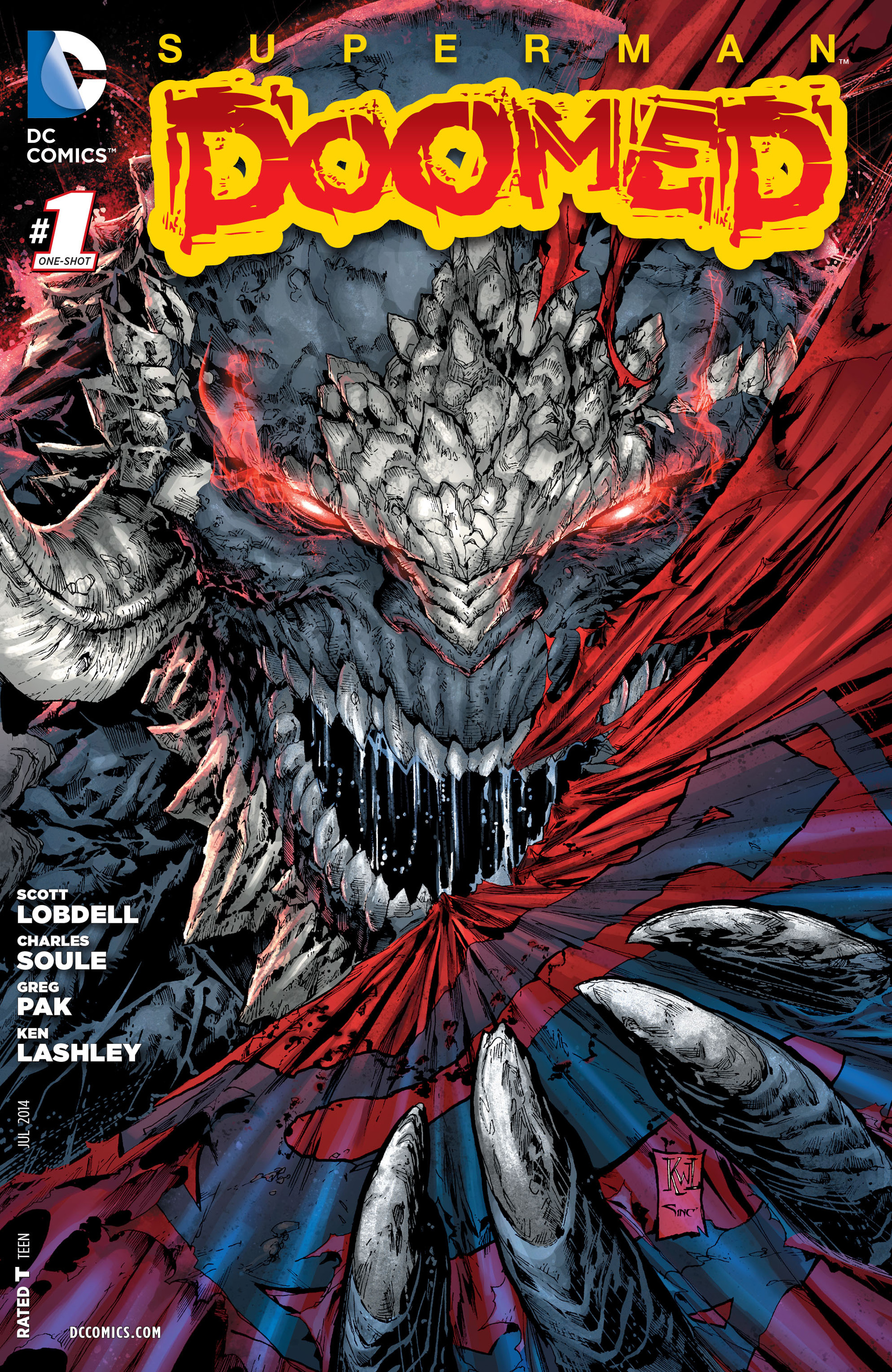 Read online Superman: Doomed comic -  Issue #1 - 1