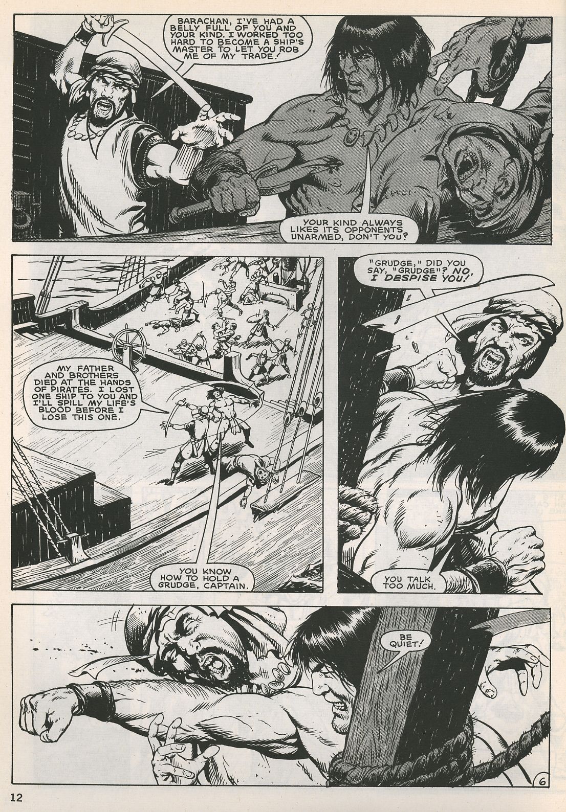 Read online The Savage Sword Of Conan comic -  Issue #129 - 11