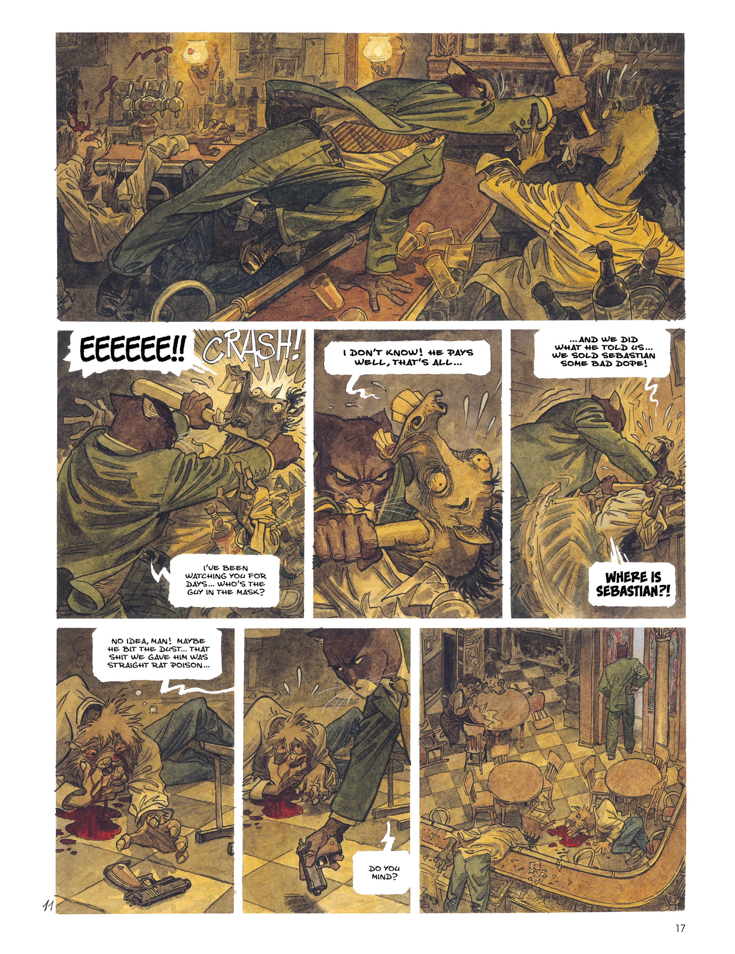 Read online Blacksad: A Silent Hell comic -  Issue # TPB - 18