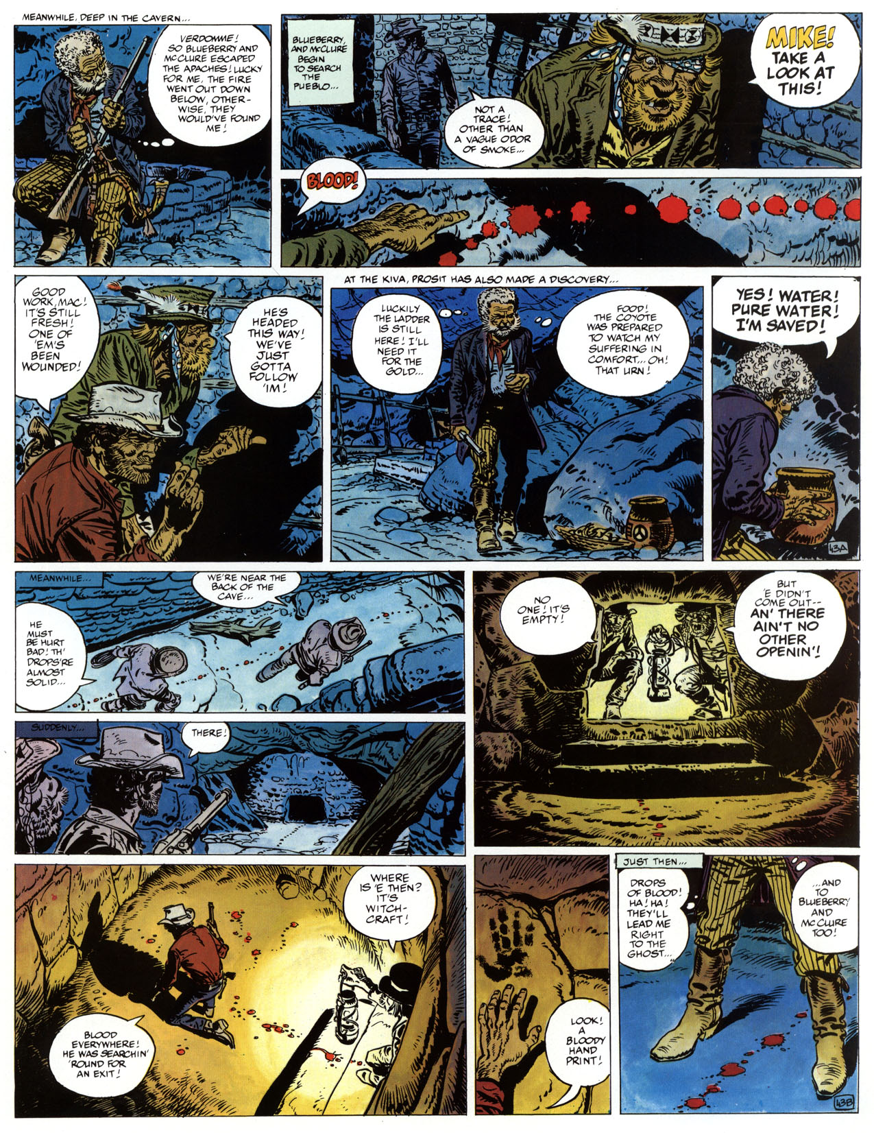 Read online Epic Graphic Novel: Marshal Blueberry comic -  Issue # TPB - 93