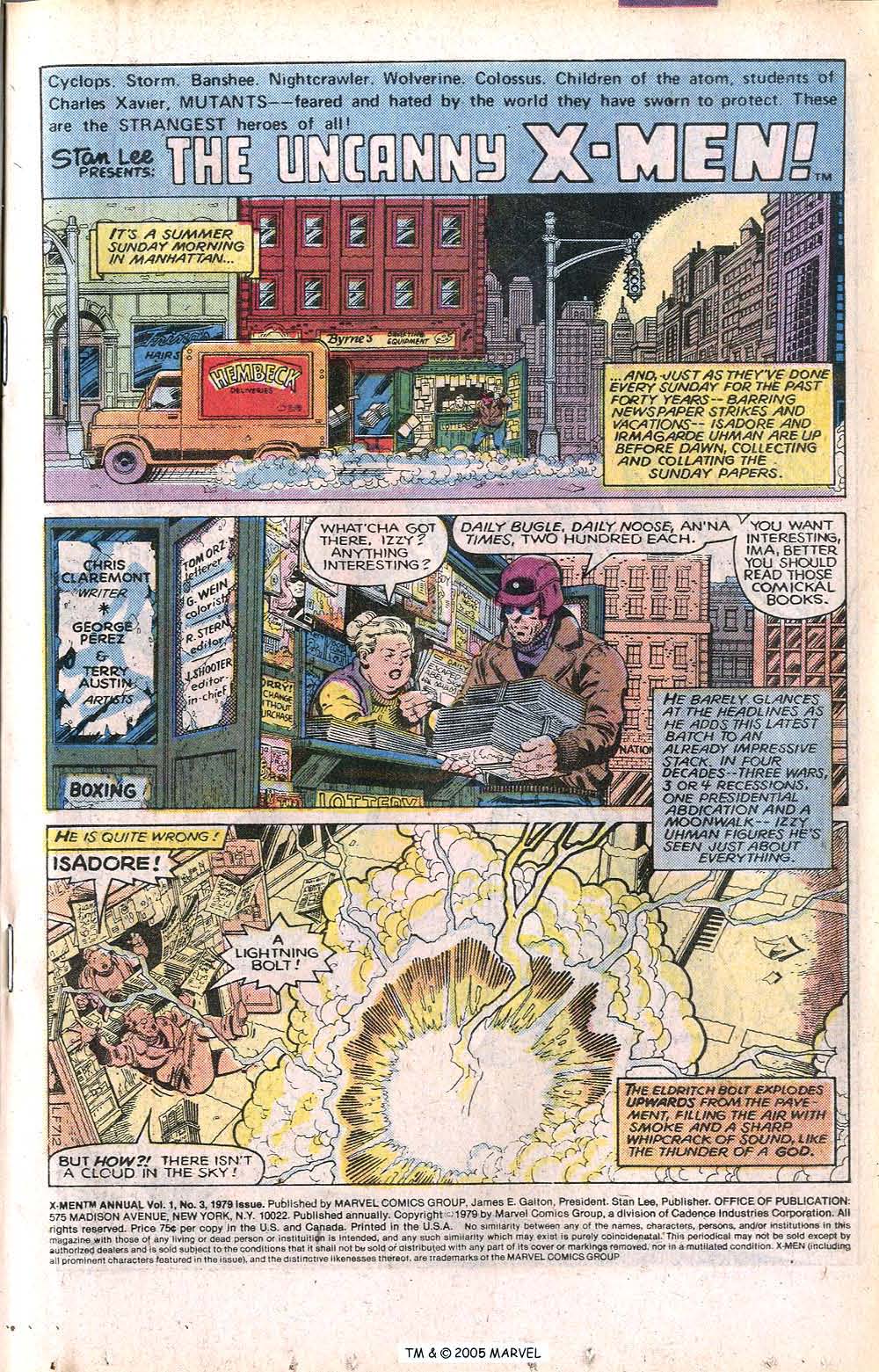 Uncanny X-Men (1963) issue Annual 3 - Page 3