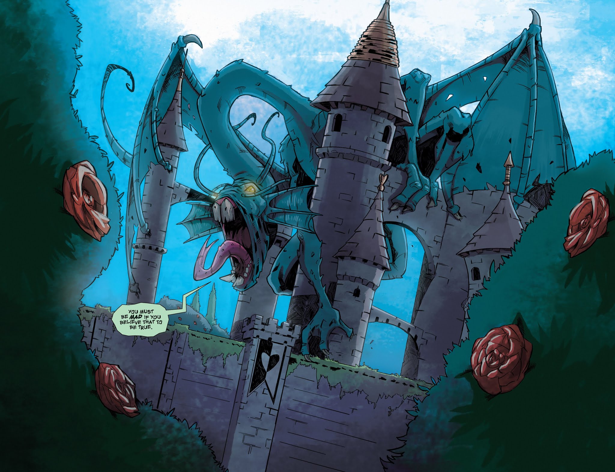 Read online Grimm Fairy Tales presents Wonderland: Through the Looking Glass comic -  Issue #1 - 15