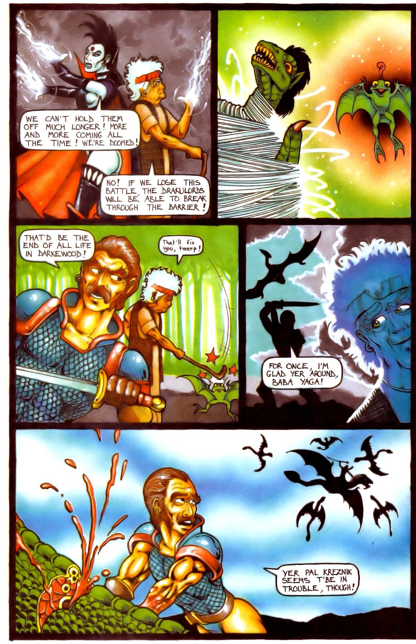 Read online Darkewood comic -  Issue #5 - 4