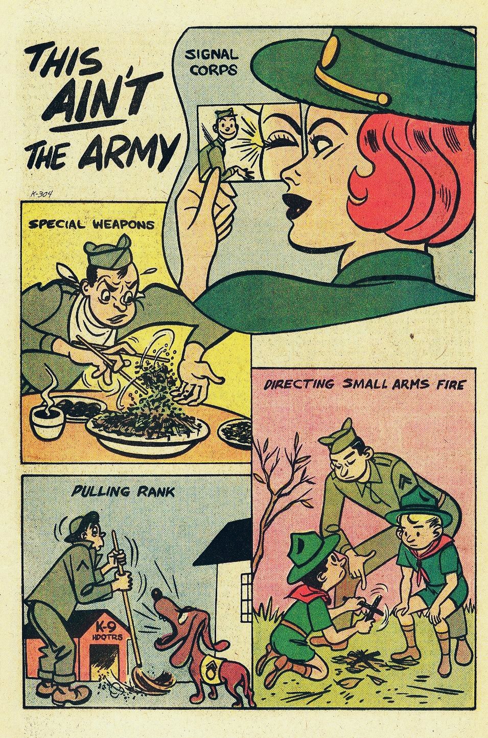 Read online Our Army at War (1952) comic -  Issue #273 - 22