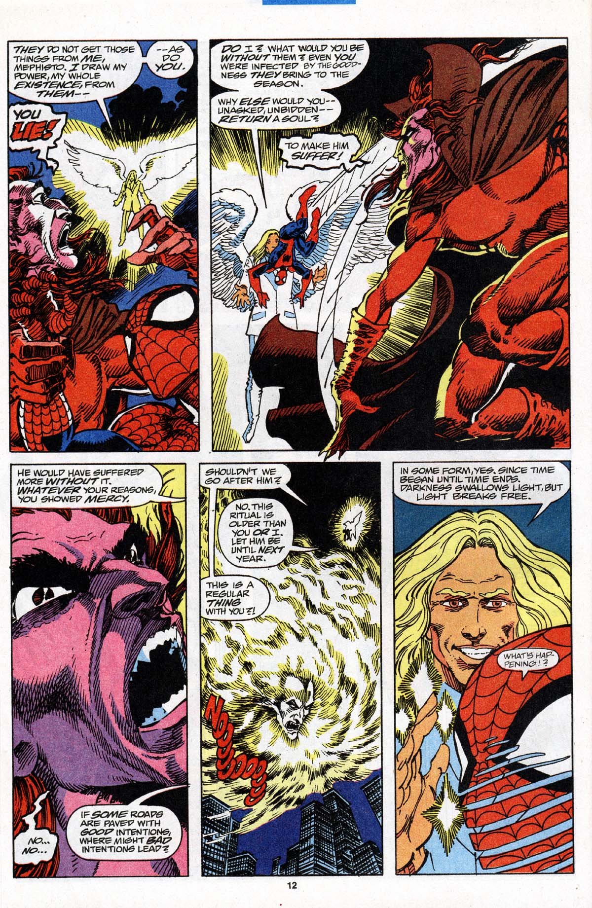 Read online Marvel Holiday Special (1991) comic -  Issue #1993 - 12