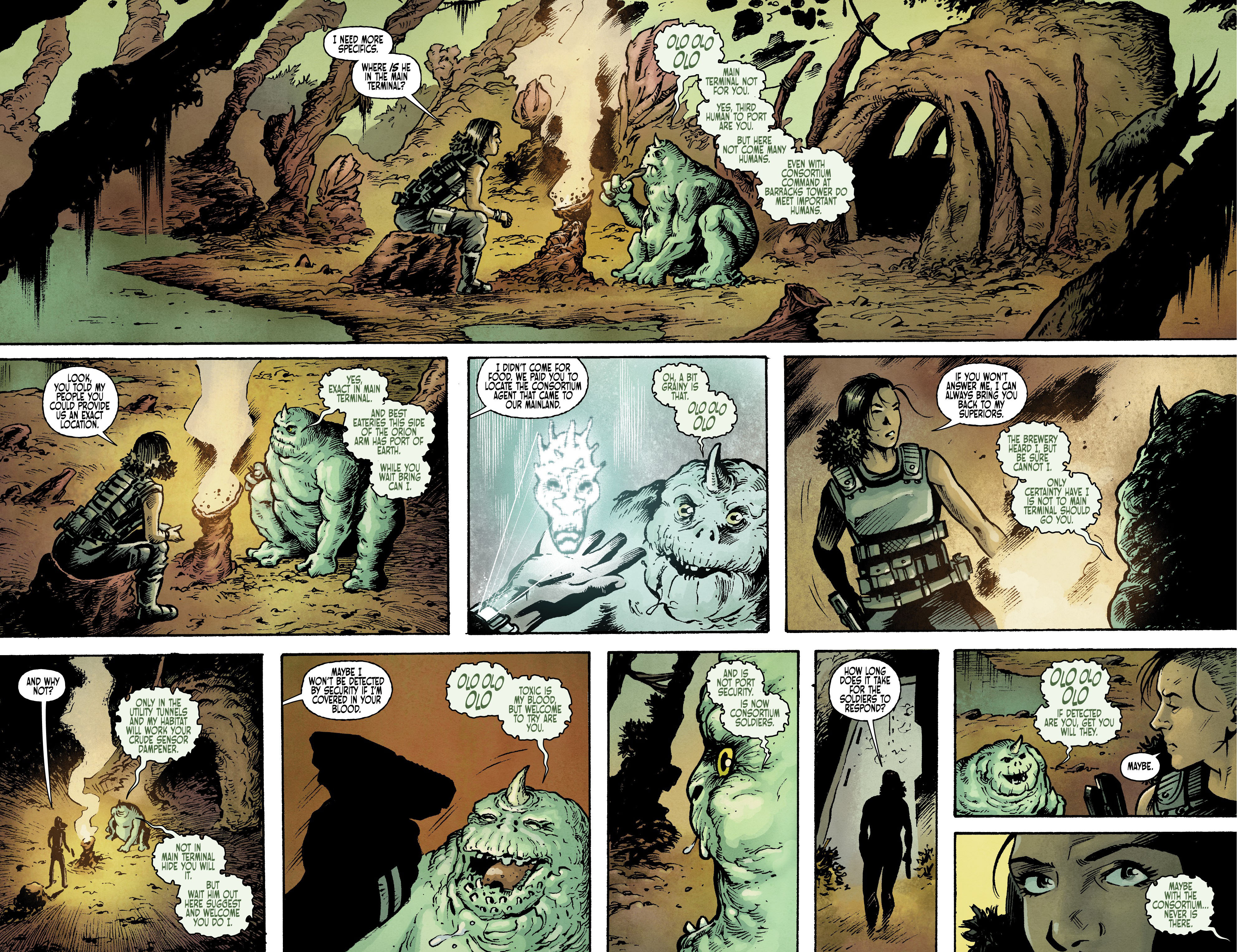 Read online Port of Earth comic -  Issue #10 - 12