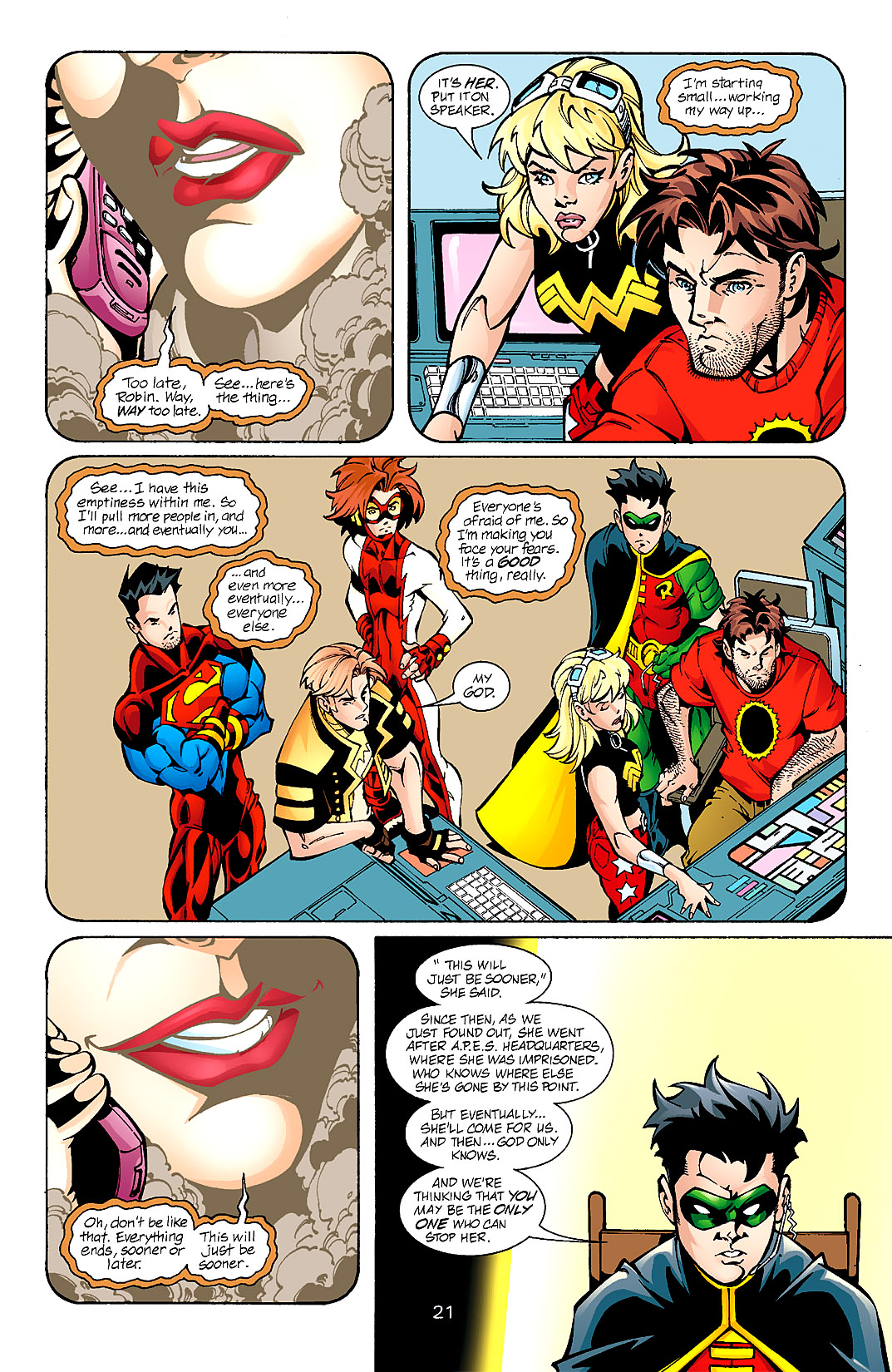 Read online Young Justice (1998) comic -  Issue #54 - 22