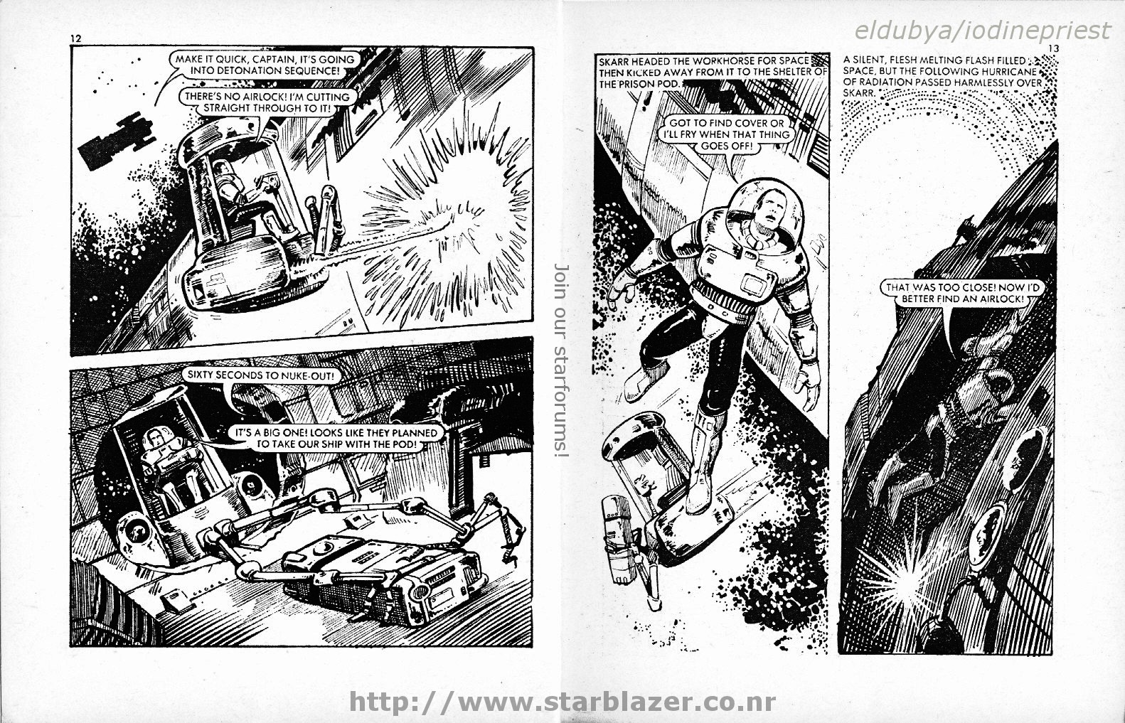 Read online Starblazer comic -  Issue #95 - 8