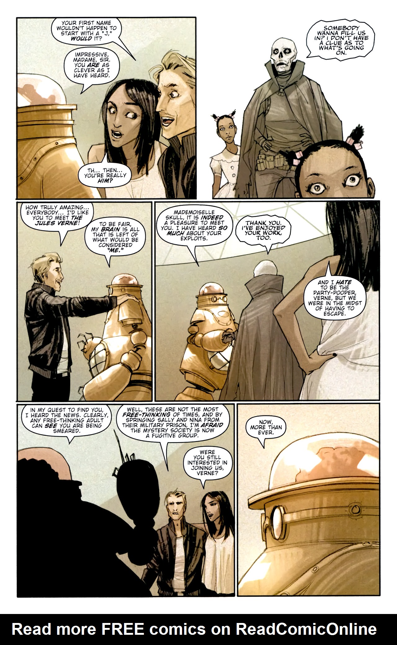 Read online Mystery Society comic -  Issue #2 - 16