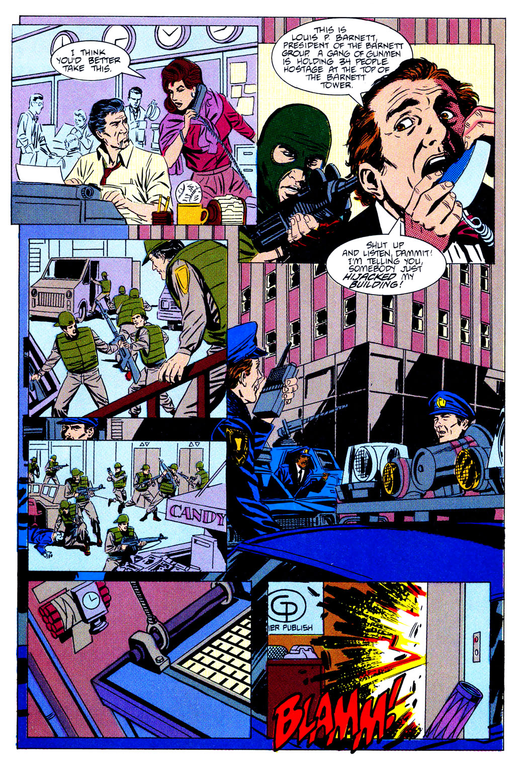 Read online Jon Sable, Freelance comic -  Issue #46 - 17