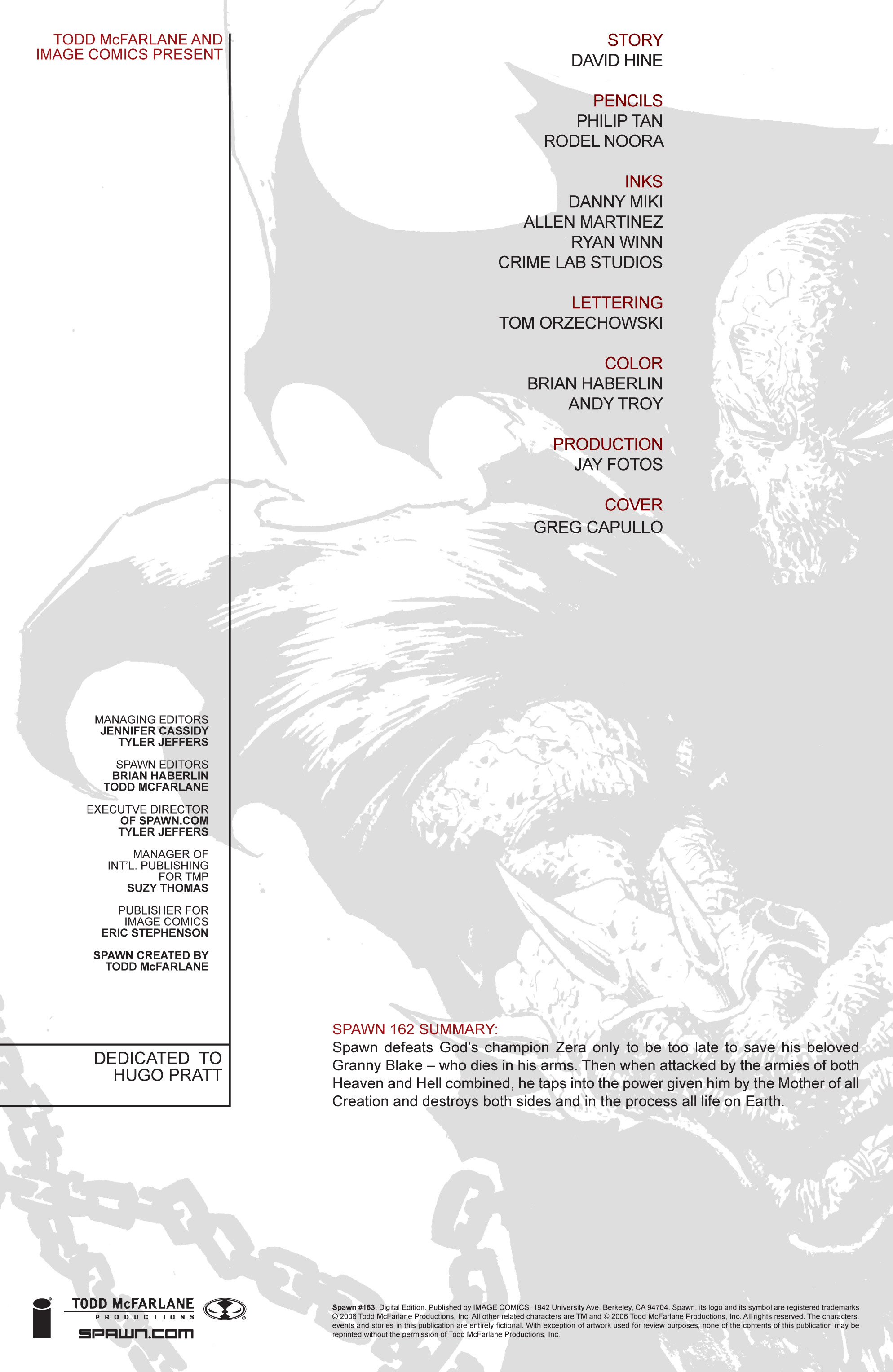 Read online Spawn comic -  Issue #163 - 2