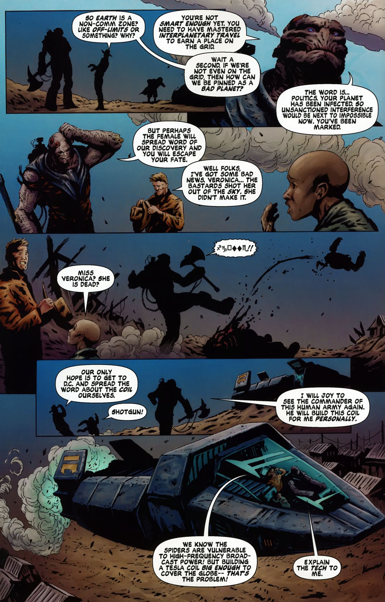 Read online Bad Planet comic -  Issue #6 - 10