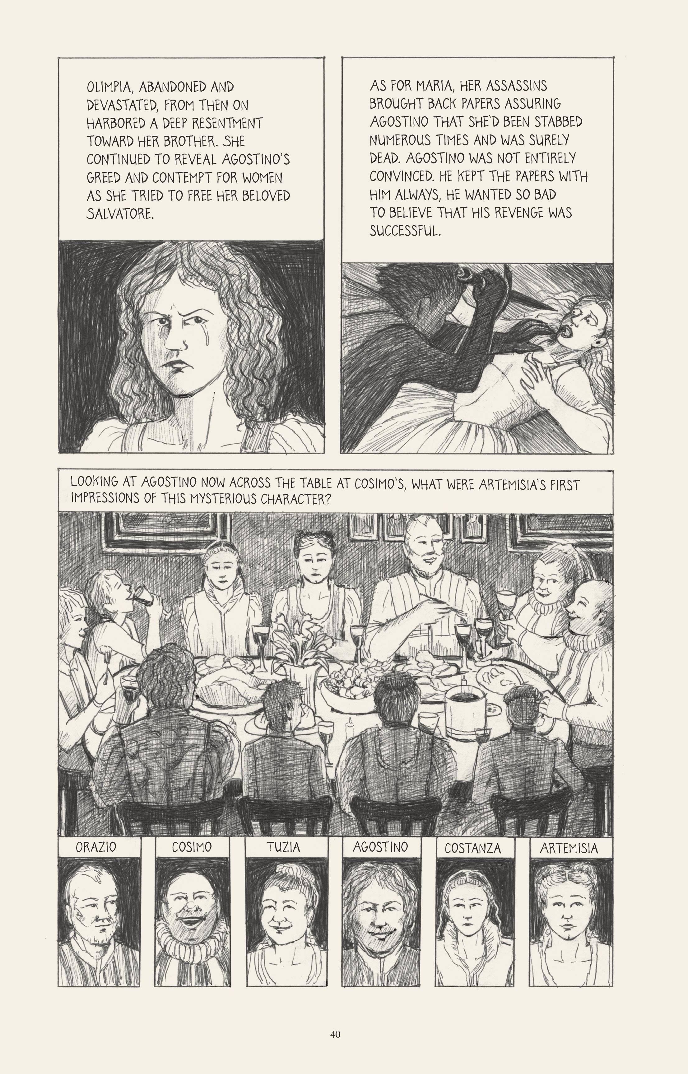 Read online I Know What I Am: The Life and Times of Artemisia Gentileschi comic -  Issue # TPB (Part 1) - 49