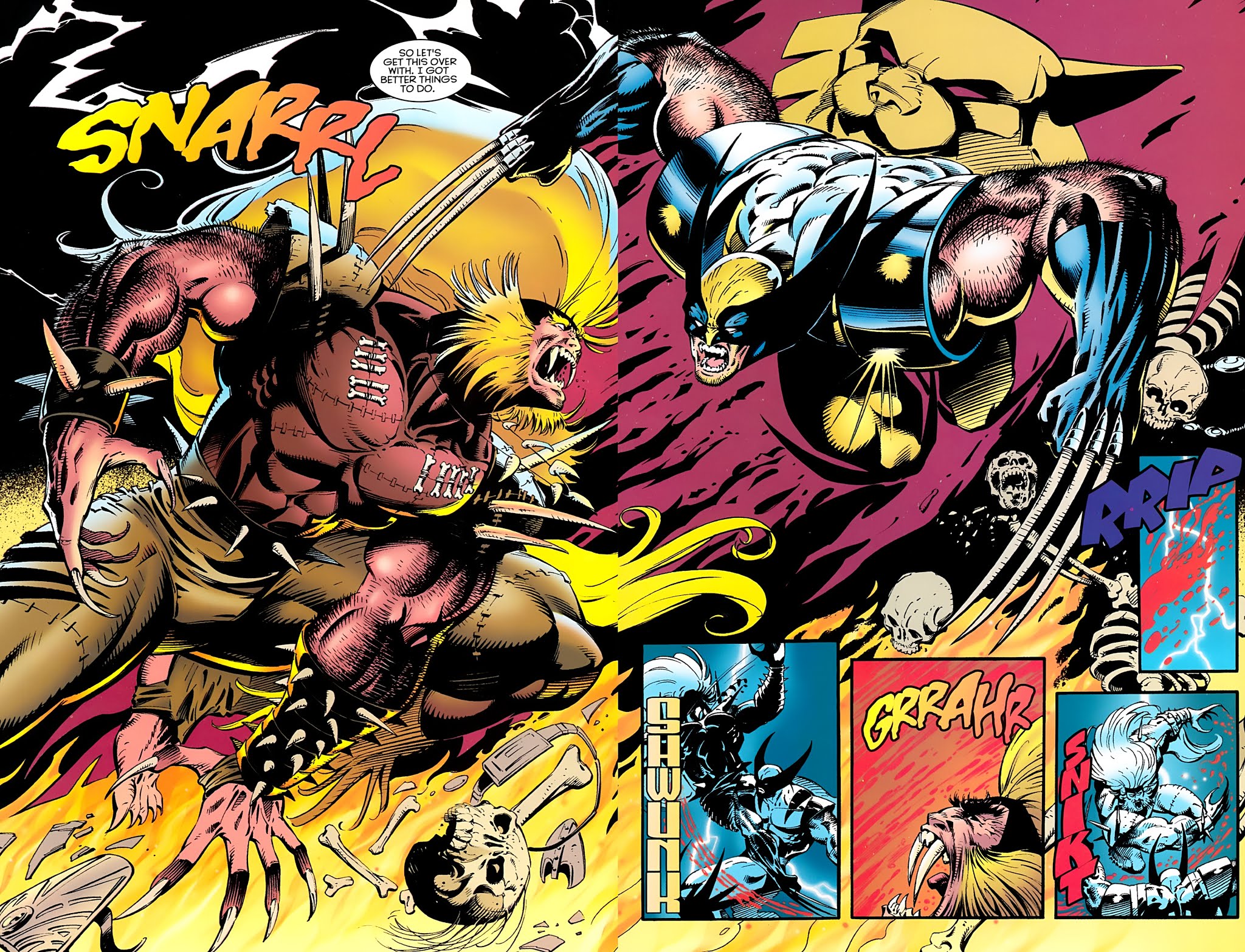 Read online Wolverine: Knight of Terra comic -  Issue # Full - 5