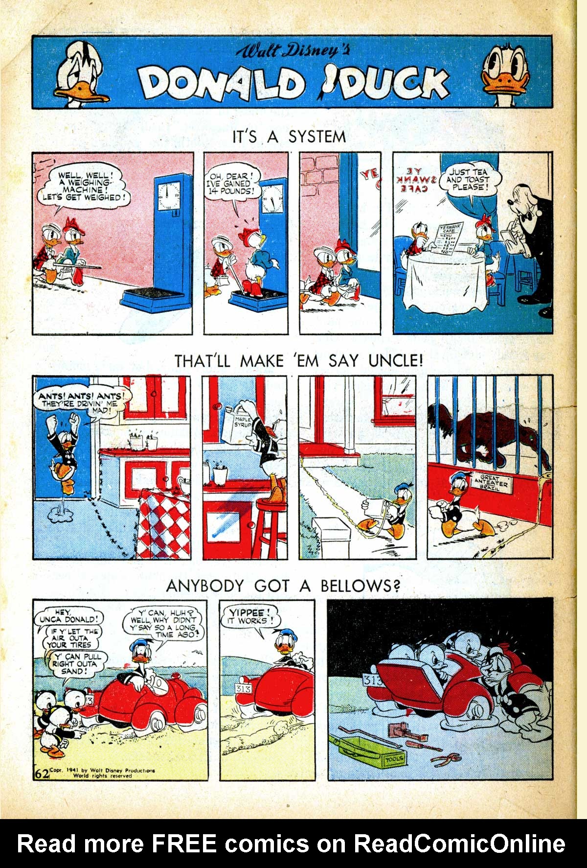 Read online Walt Disney's Comics and Stories comic -  Issue #31 - 67