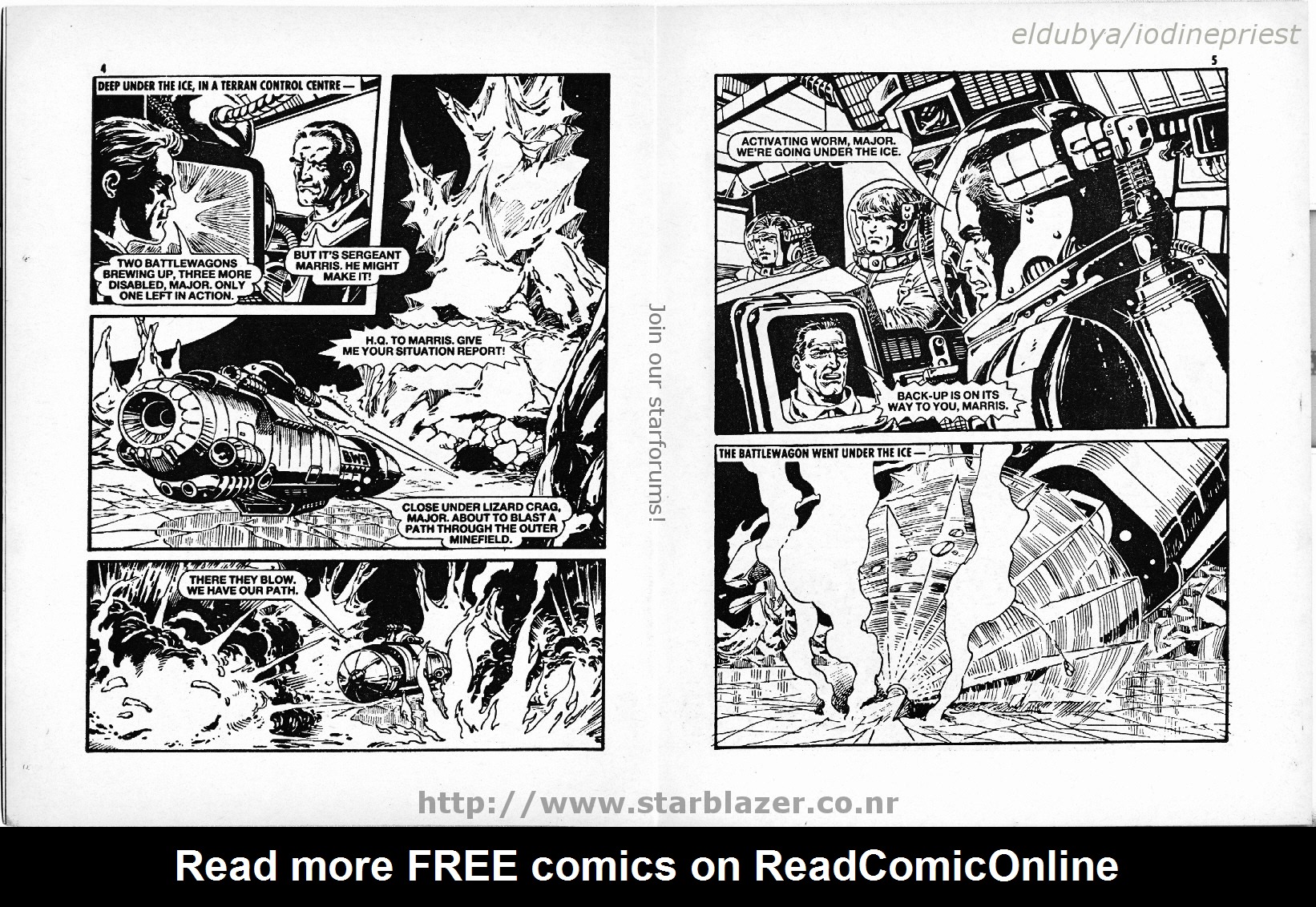 Read online Starblazer comic -  Issue #206 - 4