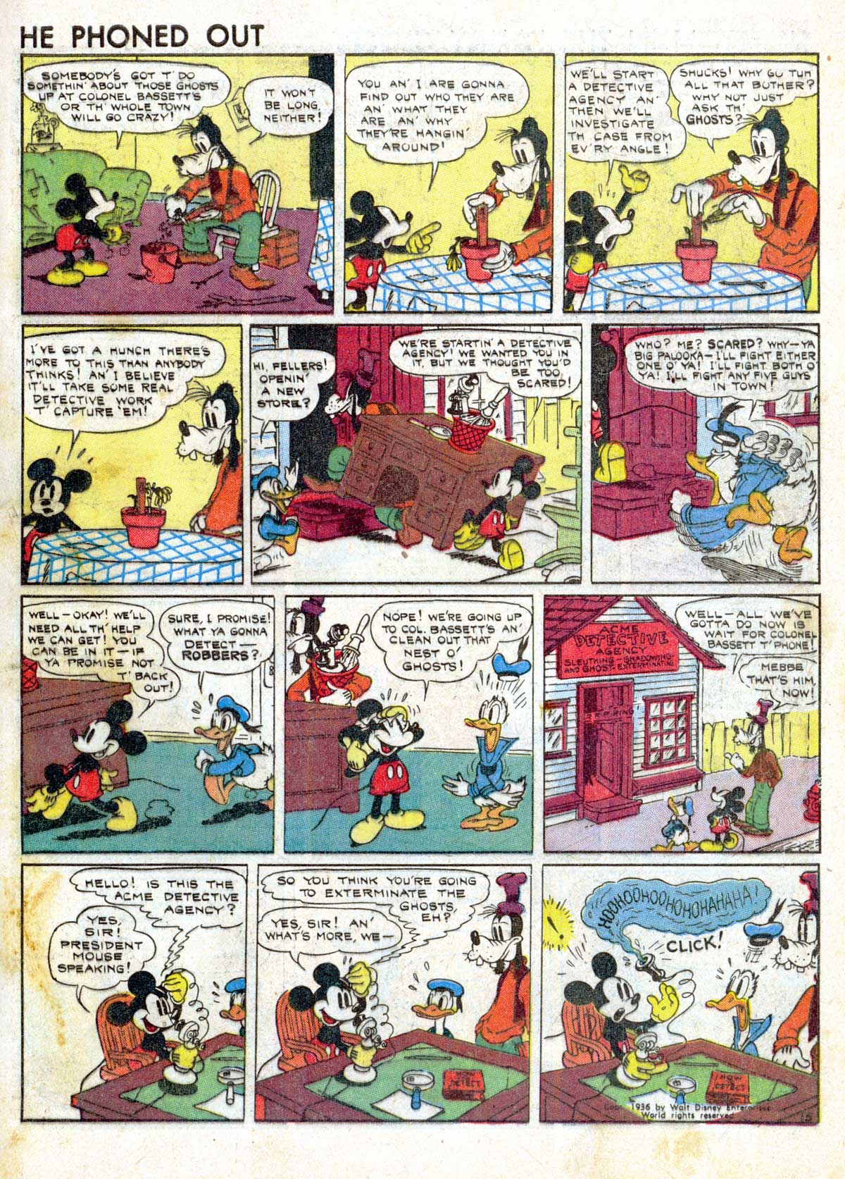 Read online Walt Disney's Comics and Stories comic -  Issue #3 - 19