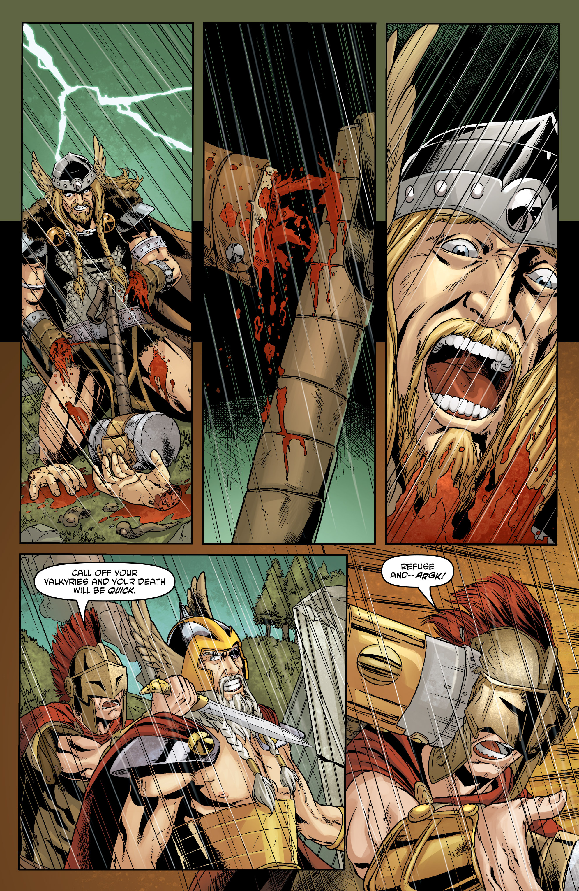 Read online God Is Dead comic -  Issue #17 - 16
